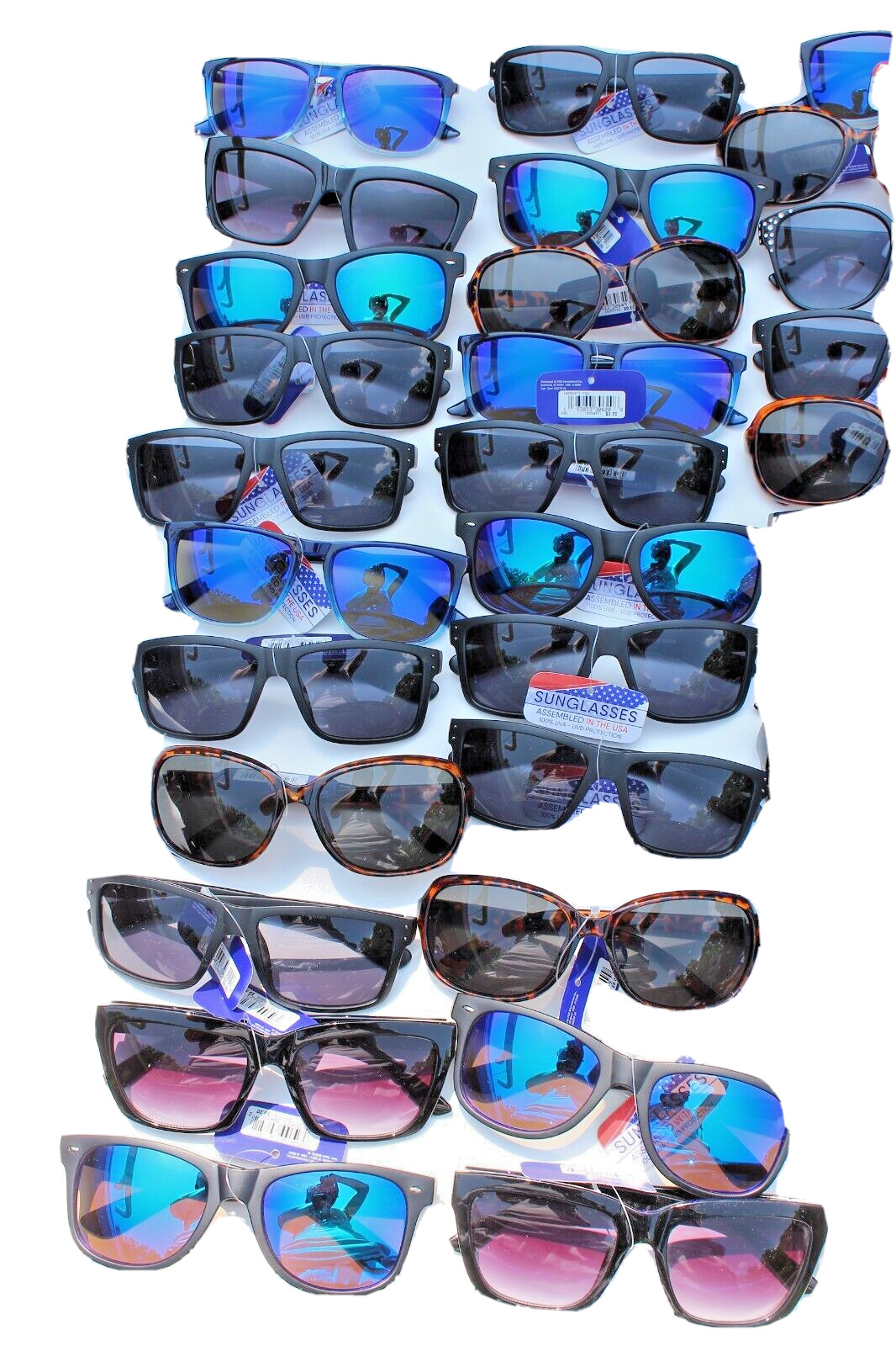 Wholesale Lot 75 Foster Grant FGX INT Asst Sunglasses USA Made NWT Retail $675