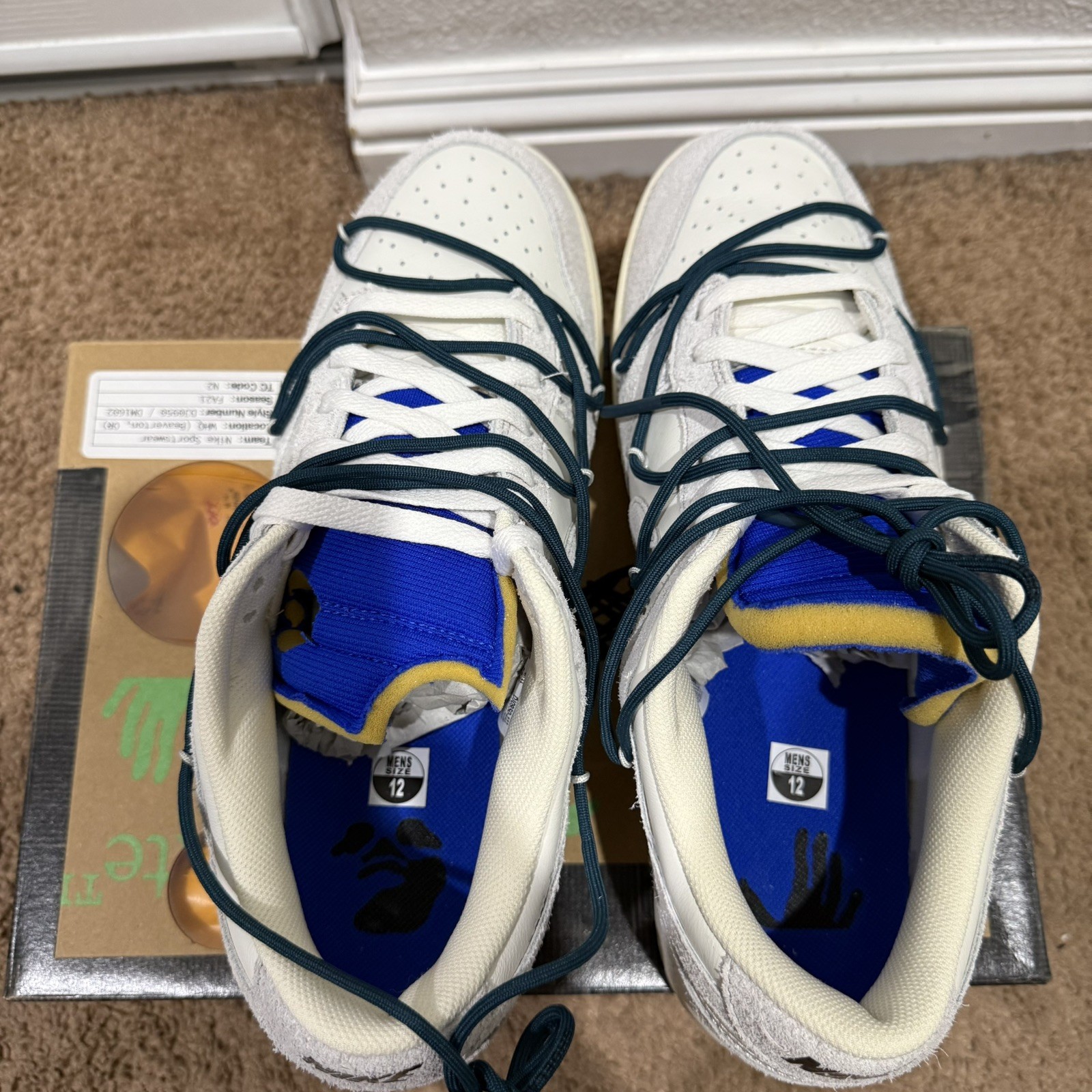 Size 12 – Nike Off-White x Dunk Low Lot 16 of 50 Worn once With Original Box