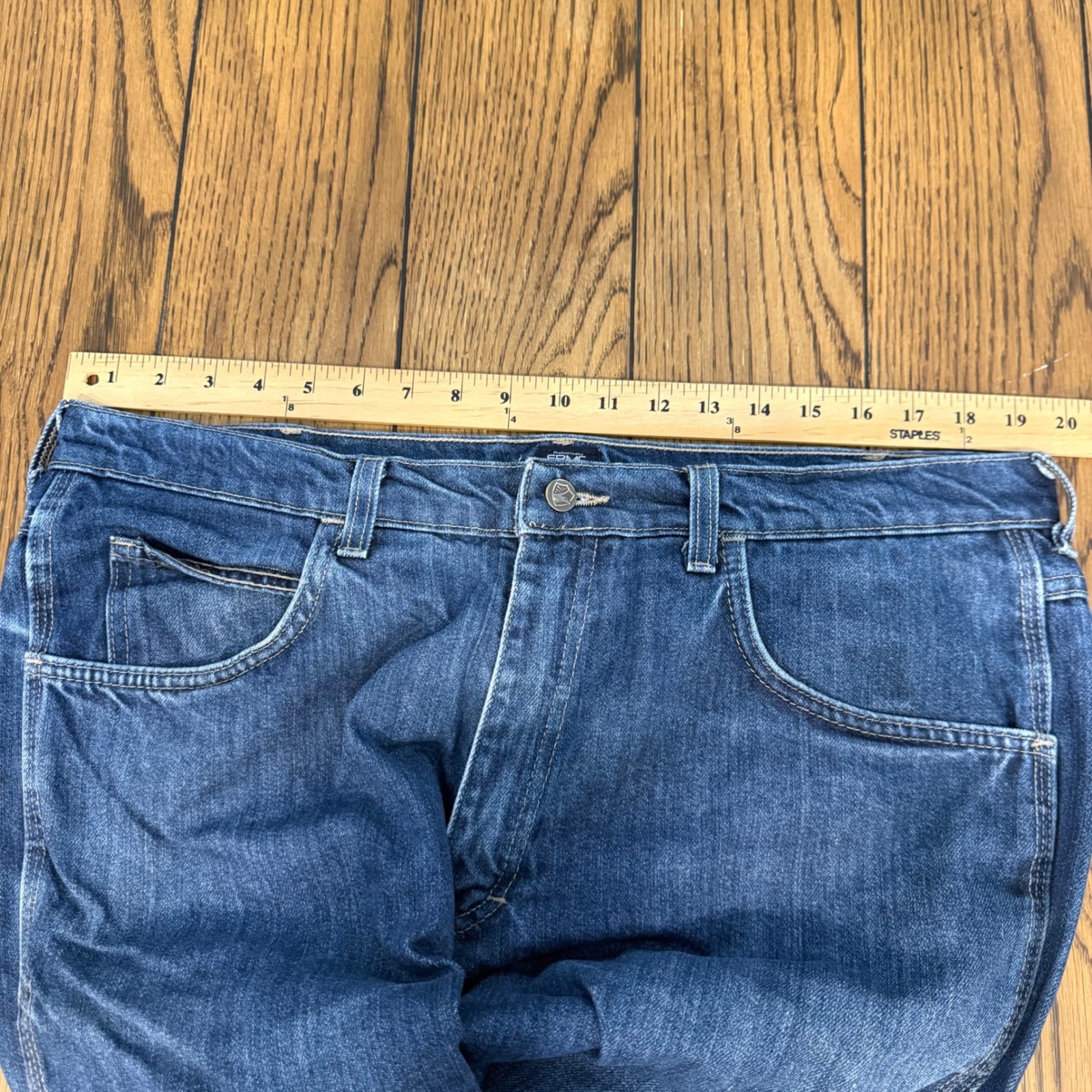 Tyndale FRMC Mens Flame Resistant Work Jeans Blue Denim 36×34 F290T Made in USA