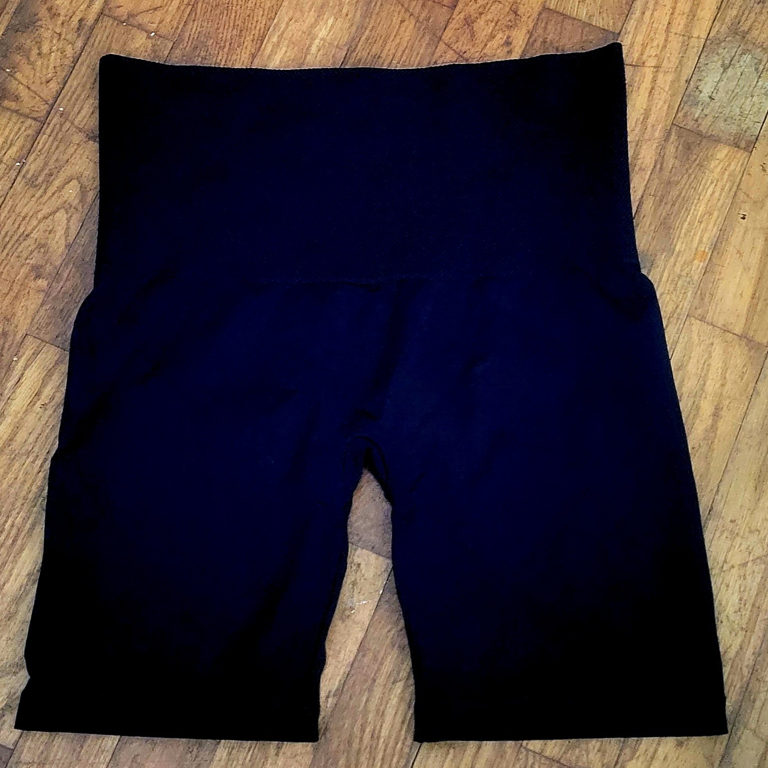 Women’s Assets by Spanx High Waisted Black Shapewear Shorts Size X Large
