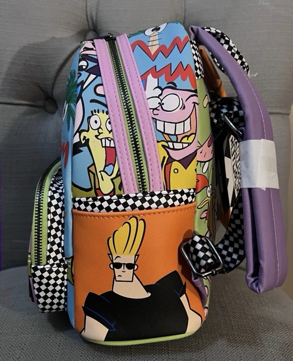 Loungefly Cartoon Network Retro Collage Mini Backpack