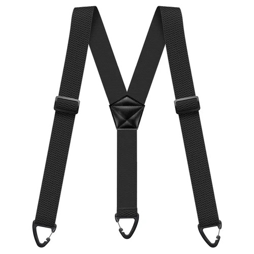 Suspenders for Men Heavy Duty, X Shape Back Hidden Suspender 1.5″ Under Clothing