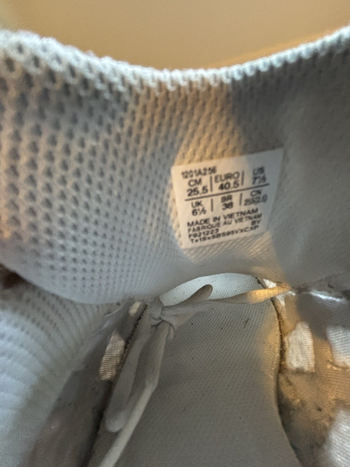 WORN ASICS Gel-1130 White Cloud Grey