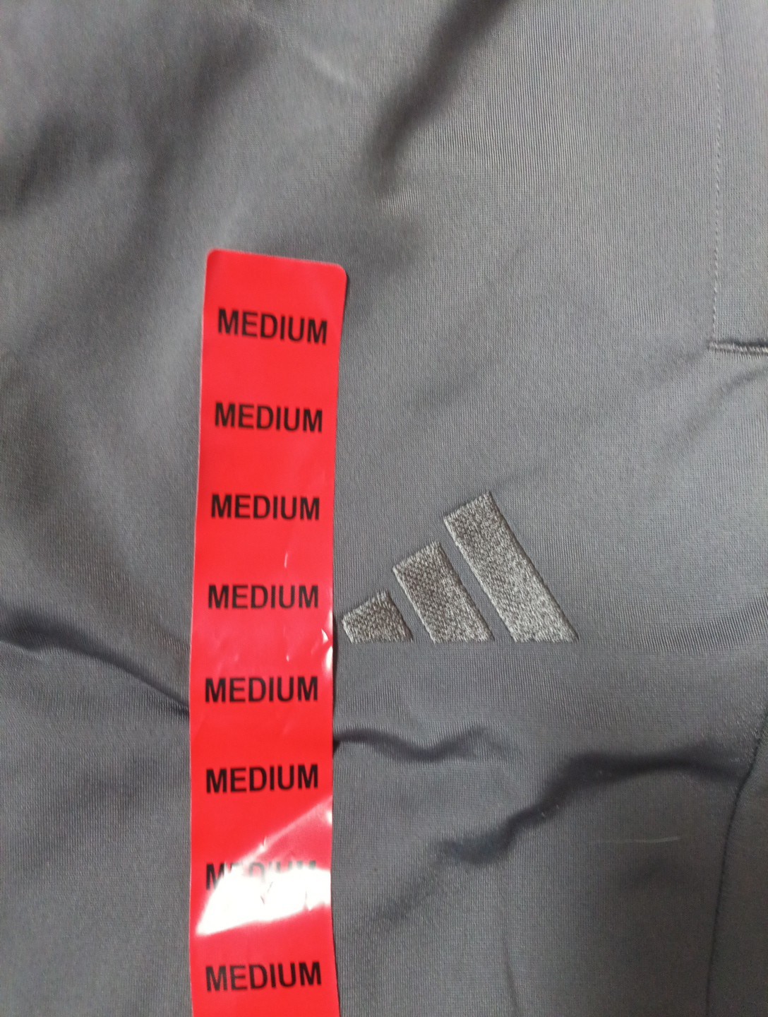 Adidas Men’s Tricot Pants, Gray, Size M- KD 3637