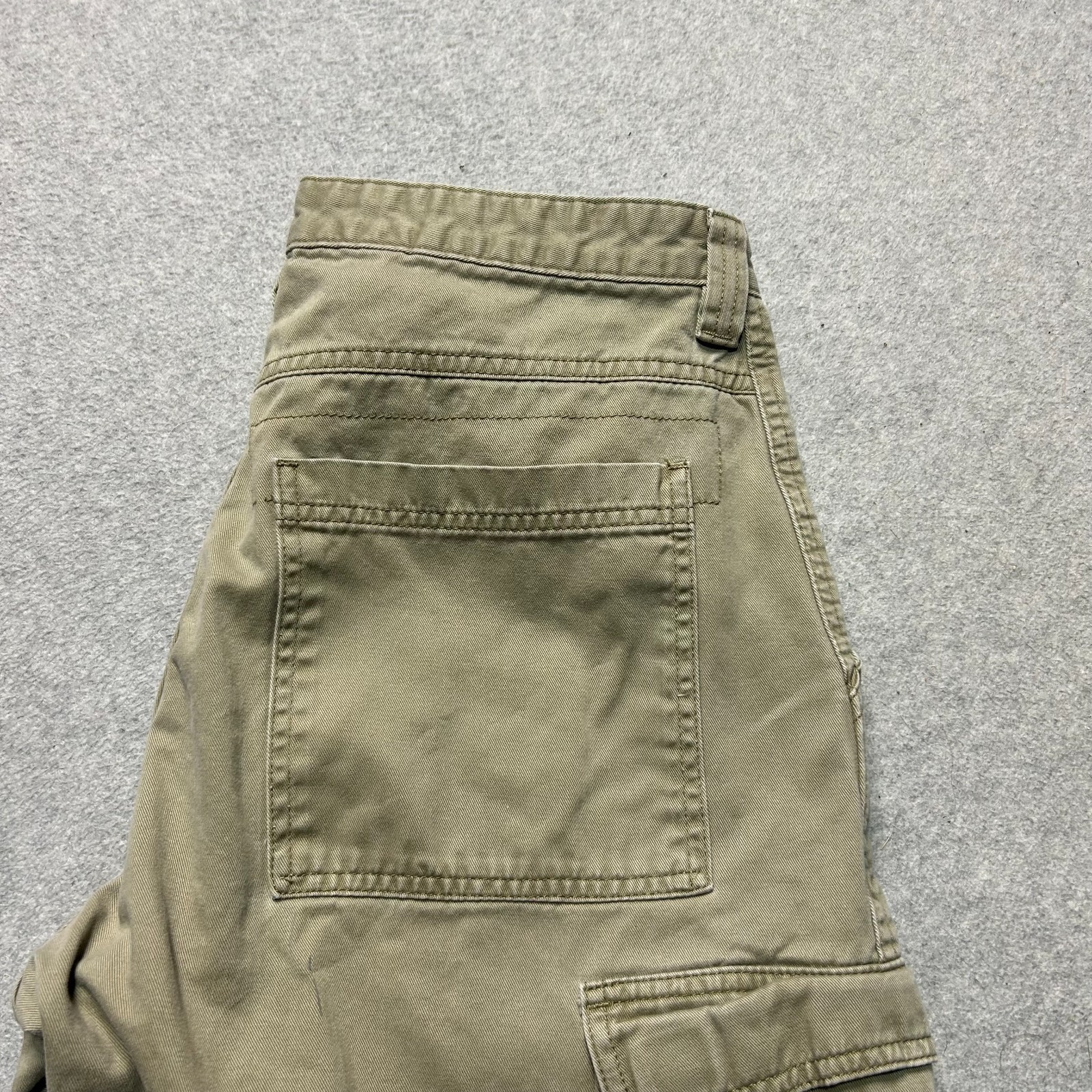 Wrangler Cargo Pants Mens 32 X 32 Khaki Military Chino Outdoors