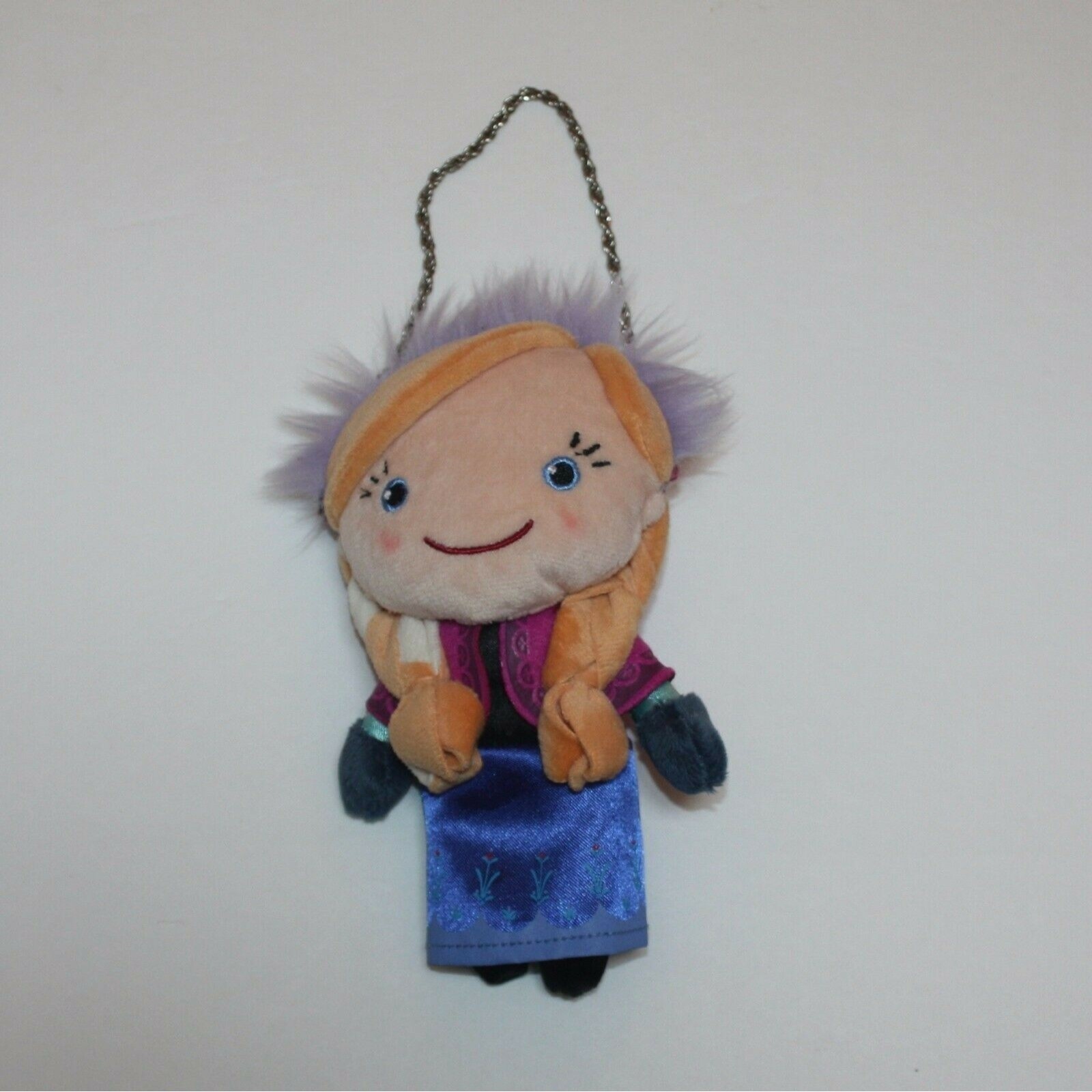 Disney Store Frozen Anna Plush Doll Coin Purse Bag 3 4 5 6 7 8 9 10 11 12 NWOT