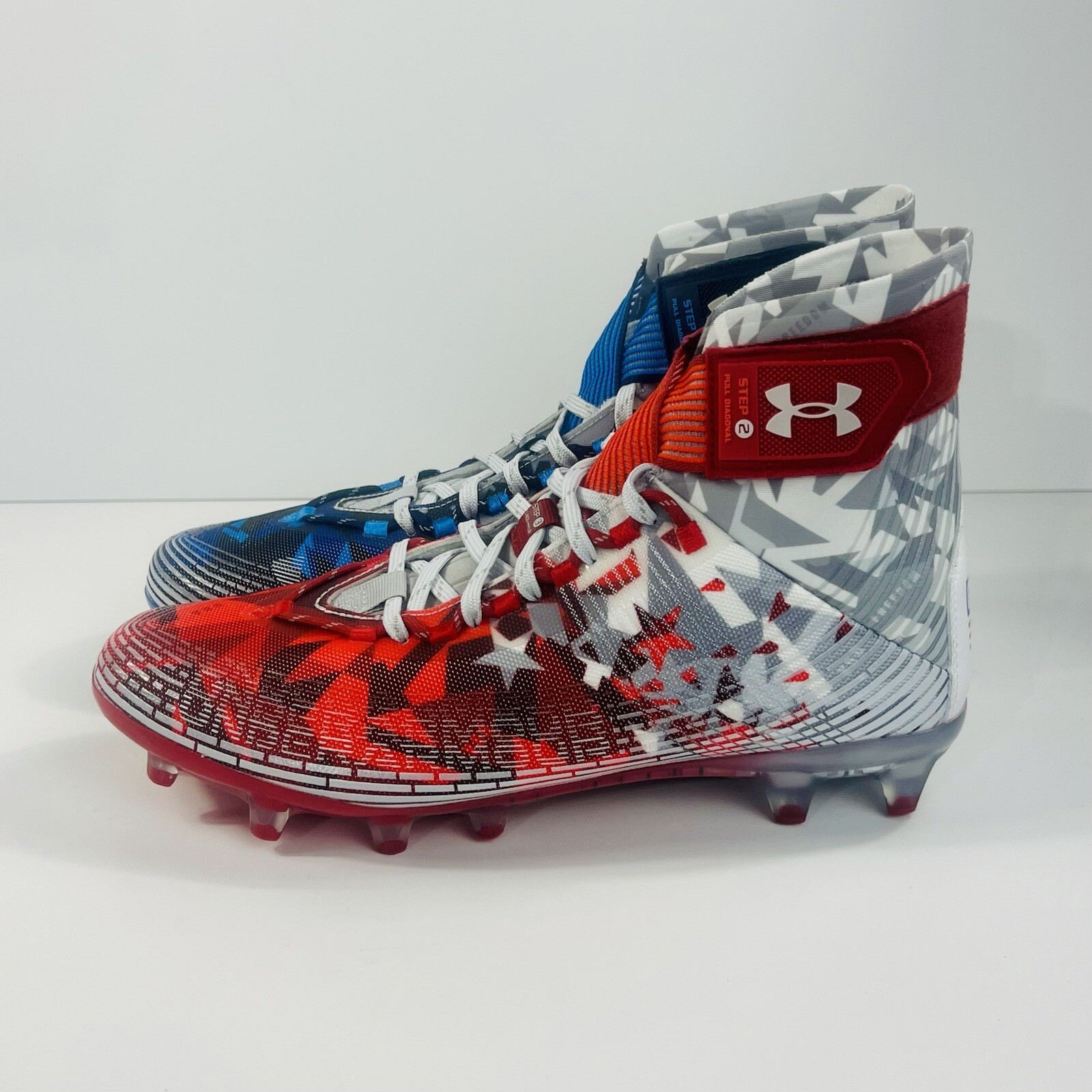 Under Armour UA Highlight MC LE USA Football Cleats Men Size US 11.5 NEW