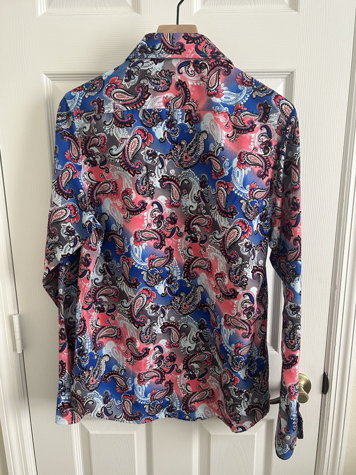 Rosso Milano Men’s Medium 15.5 Button Down Shirt Modern Fit