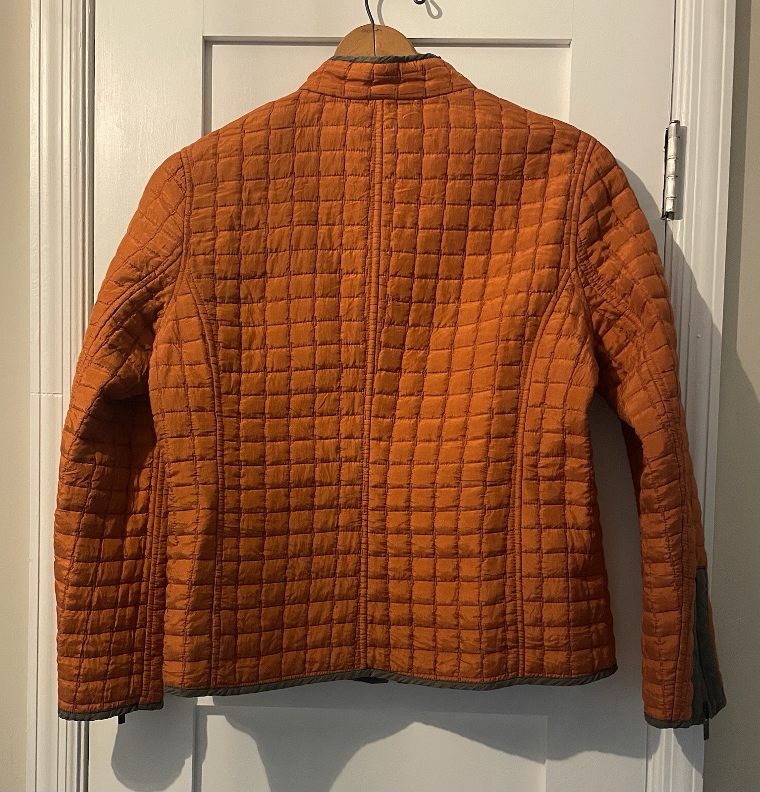 Oleg Cassini 100% Reversible Quilted Jacket Lightweight Women’s Size: M GUC