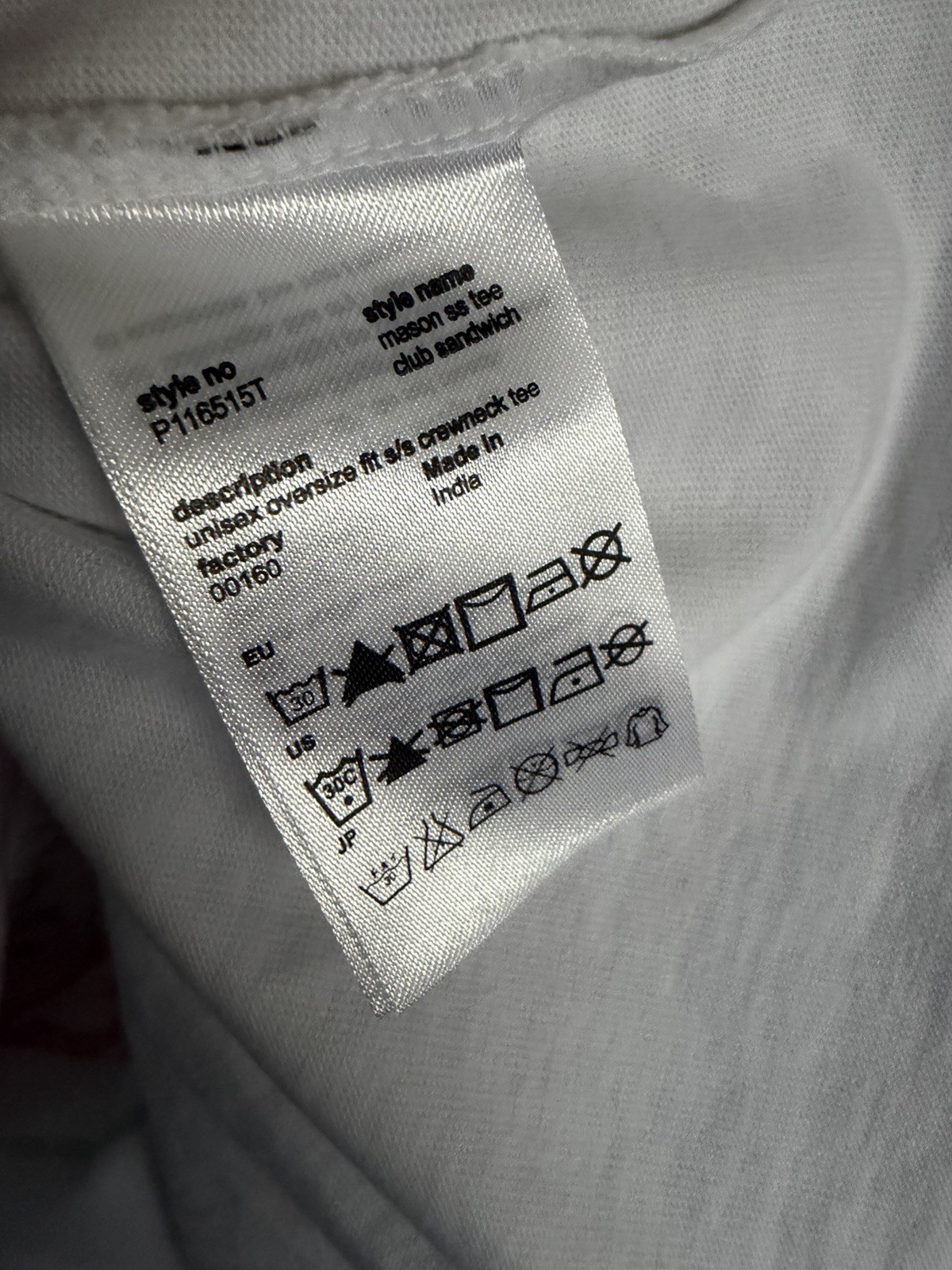 Wesc Club Sandwich Size Medium T-shirt Unisex Graphic White Tee Streetwear NWT