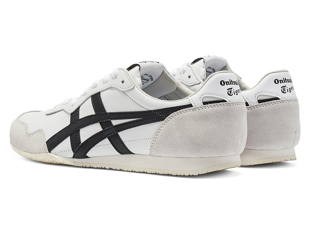 Onitsuka Tiger Serrano 1183C197-100 White Black Shoes Brand New With Box