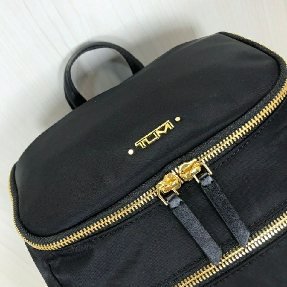 TUMI VOYAGEUR Bethauy Backpack Ladies Business Travel Black Outlet