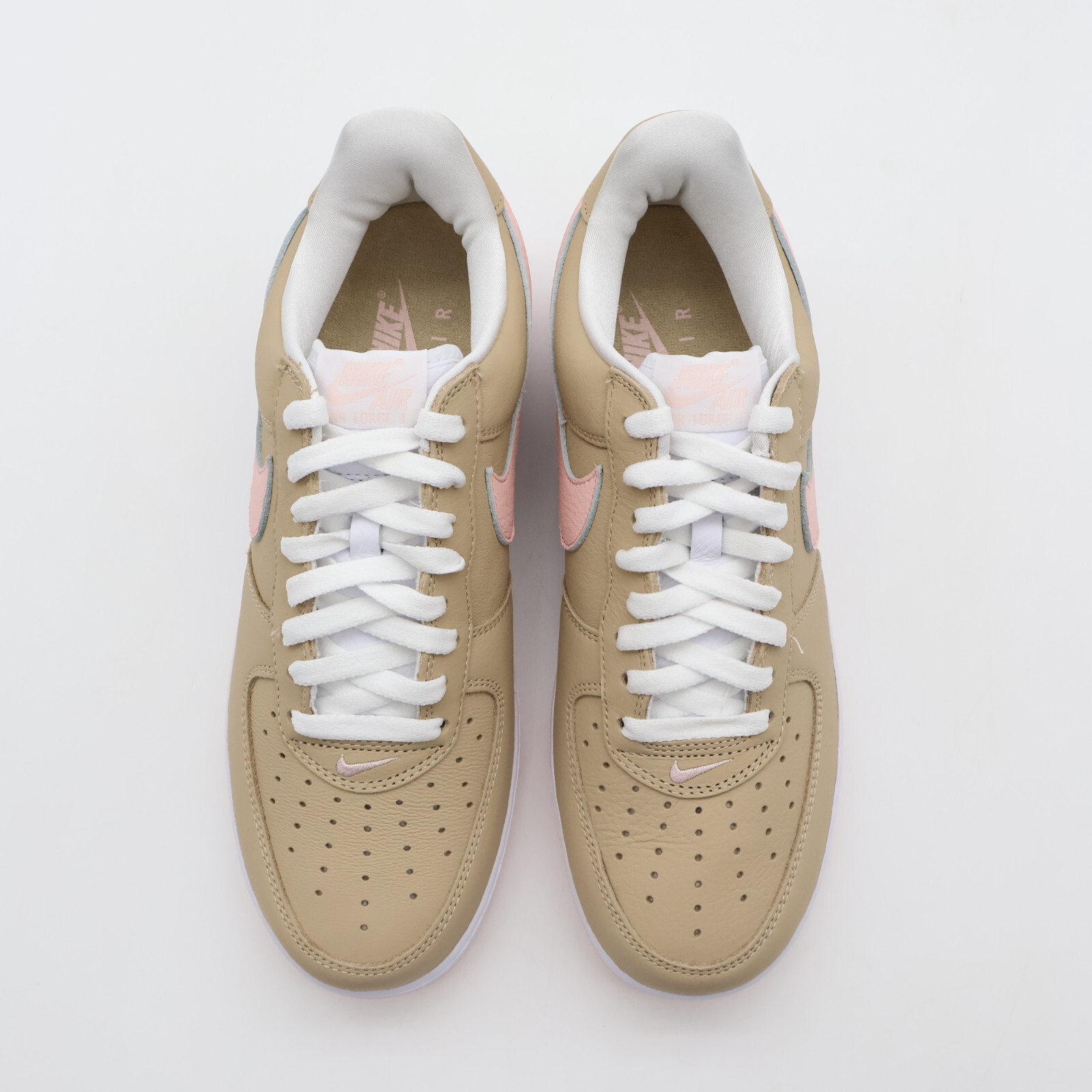 845053-201 Nike Air Force 1 Low Retro Linen Atmosphere True White Pink (Men’s)