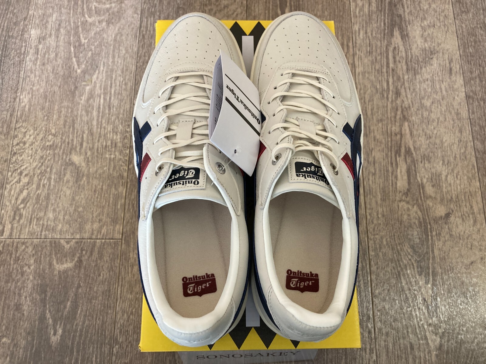 Onitsuka Tiger GSM SD 1183A803 100 CREAM/PEACOAT New in Box from Japan