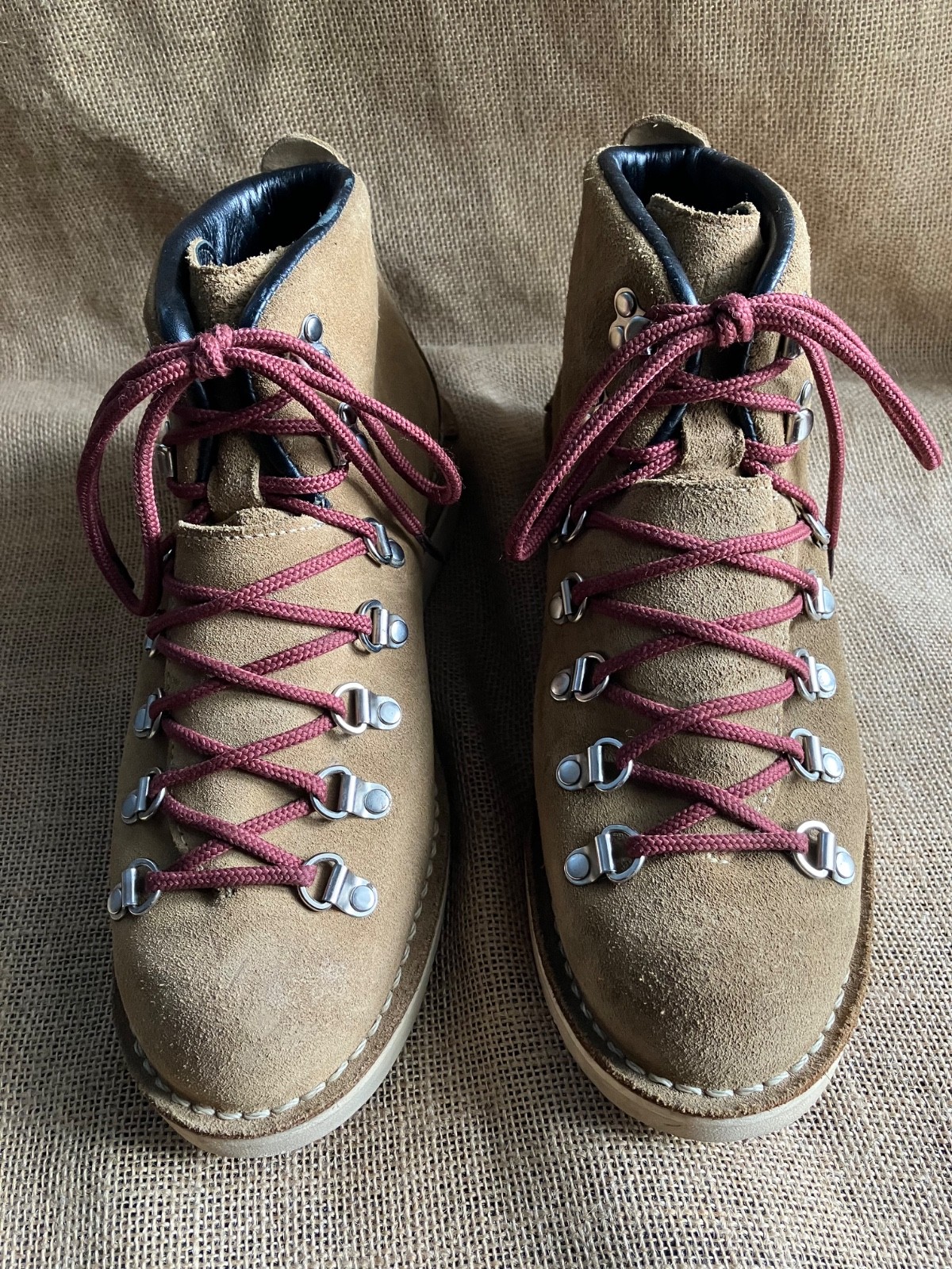 Danner Mountain LT Overton 30868X GoreTex Light Tan Suede Hiking USA US 8 EE