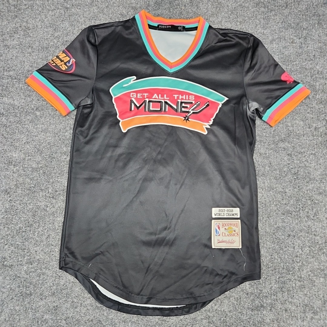 San Antonio Spurs Shooting Shirt Men Medium Black Hudson Get All This Money