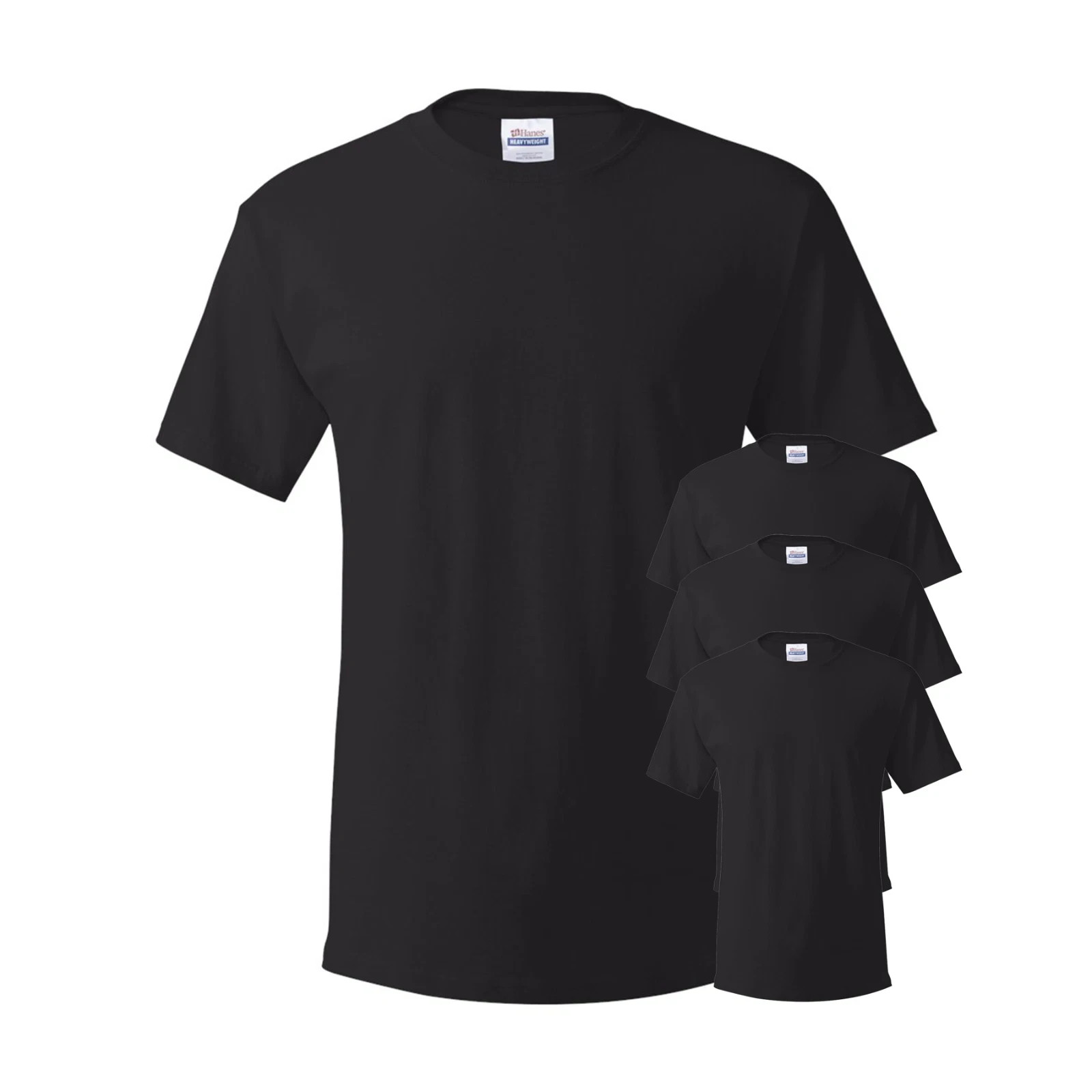 New Hanes Men’s 5280 ComfortSoft 100% Cotton T-Shirt (Pack of 4) Value Pack 5280