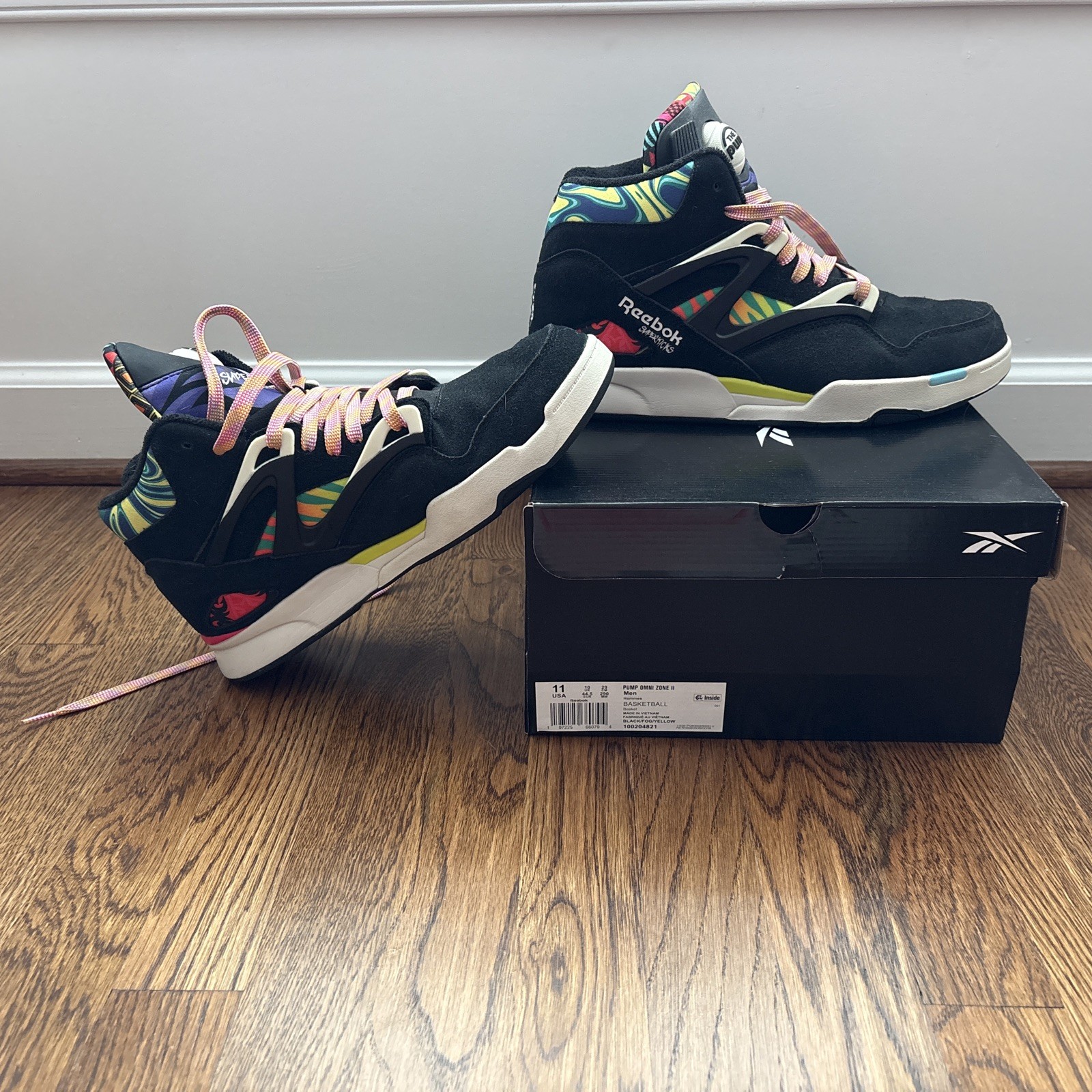 Reebok AEW The Young Bucks Pump Omni Zone 2 Superkicks M11 PO Good
