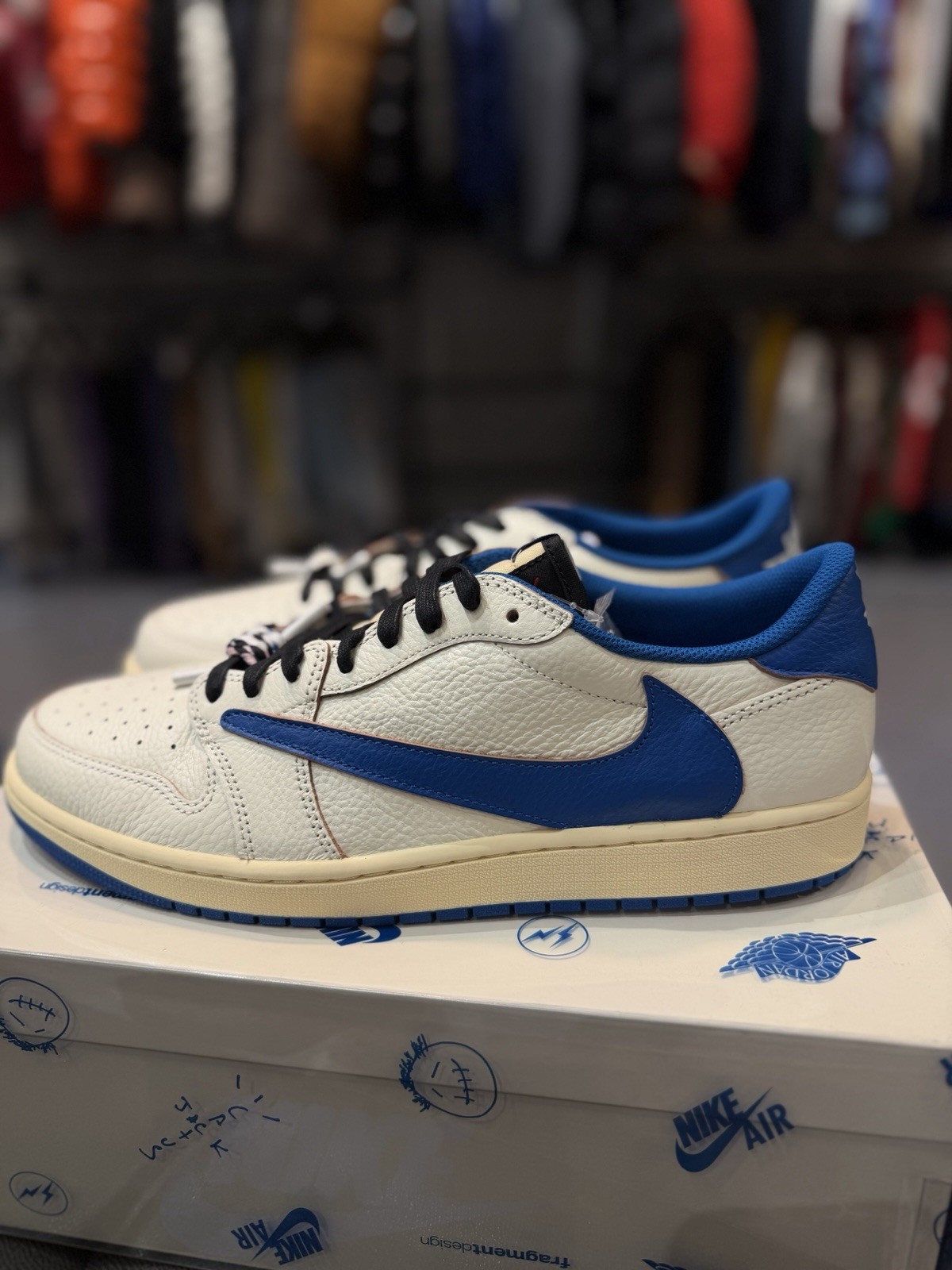 Size 13 – Fragment Design x Travis Scott x Air Jordan 1 Retro (DM7866 104)