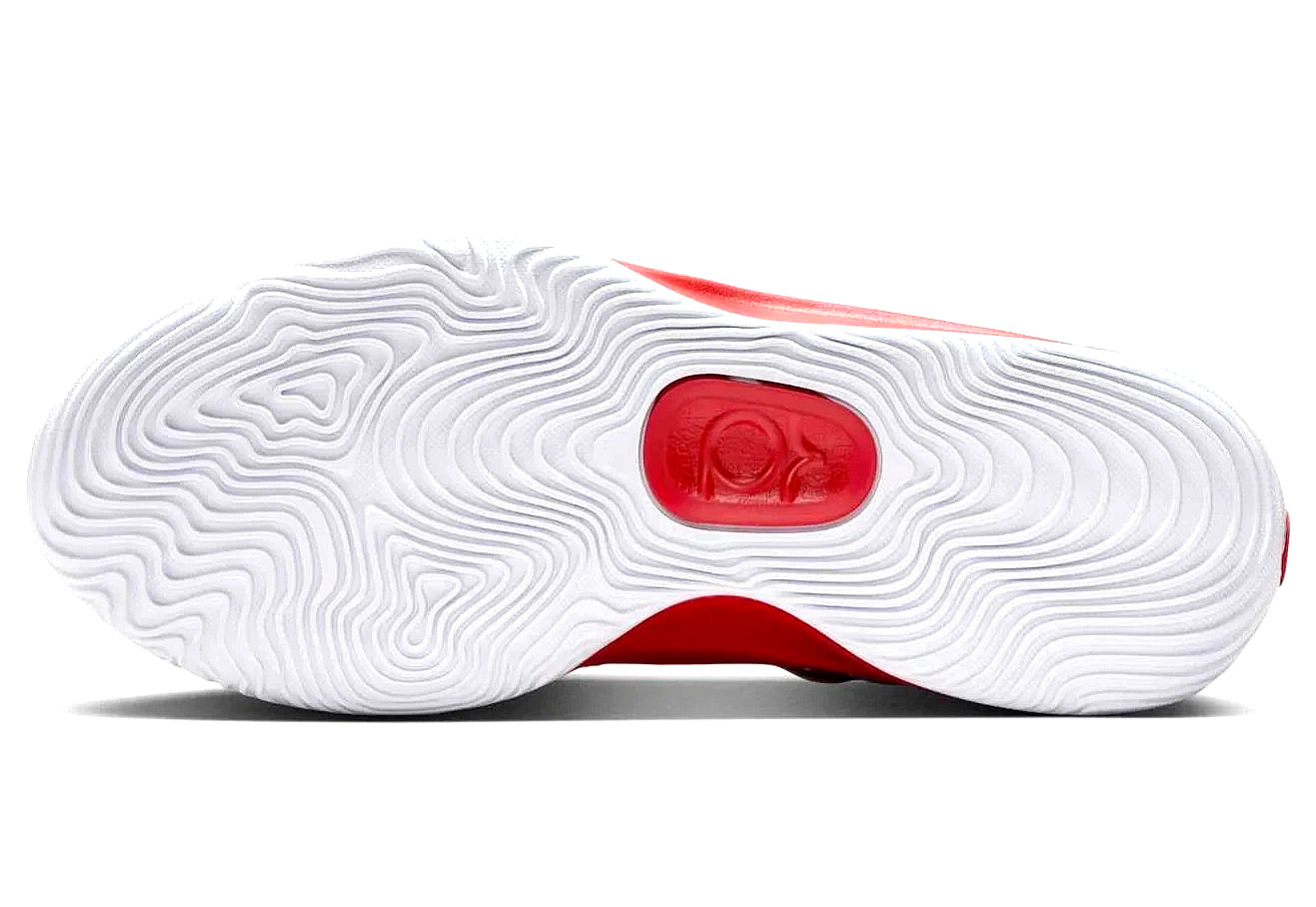 NEW IN BOX NIKE KD18 TEAM BANK WHITE & RED IM0634-104 MENS SIZE 10 M BASKETBALL