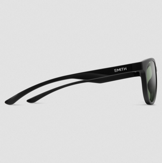 NEW Smith Eastbank Sunglasses Matte Black Chromapop POLARIZED Gray Green Lens