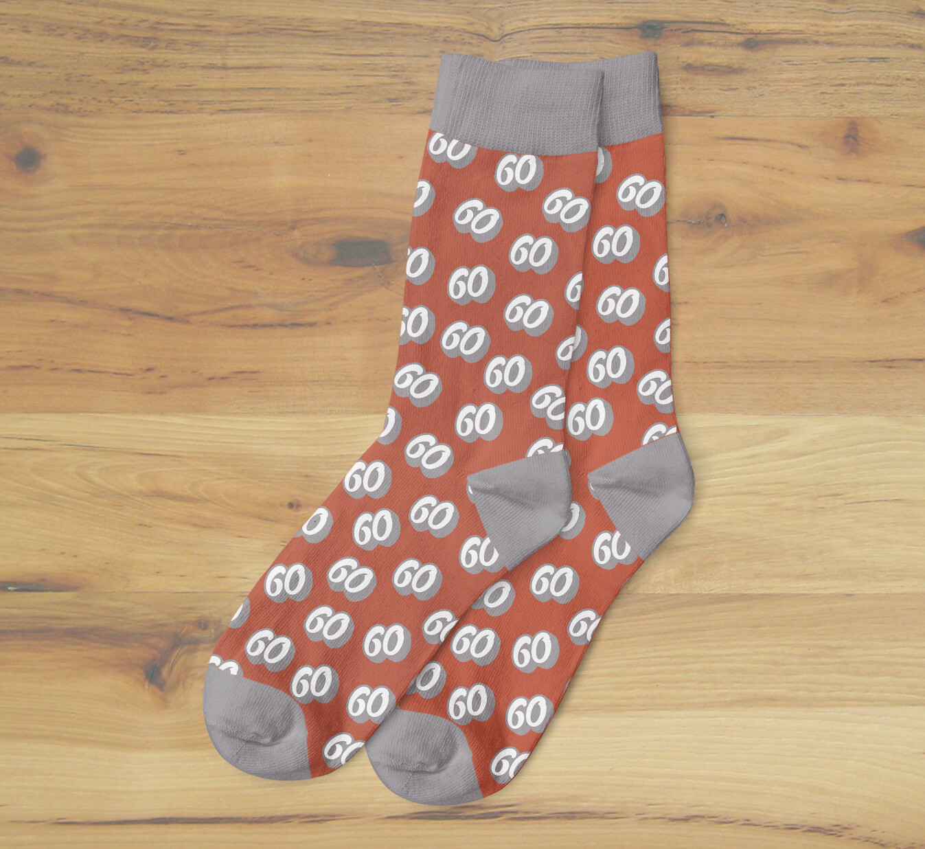 60th Birthday Gift Present Idea For Ladys Her Women 60 Socks Fun Keepsake