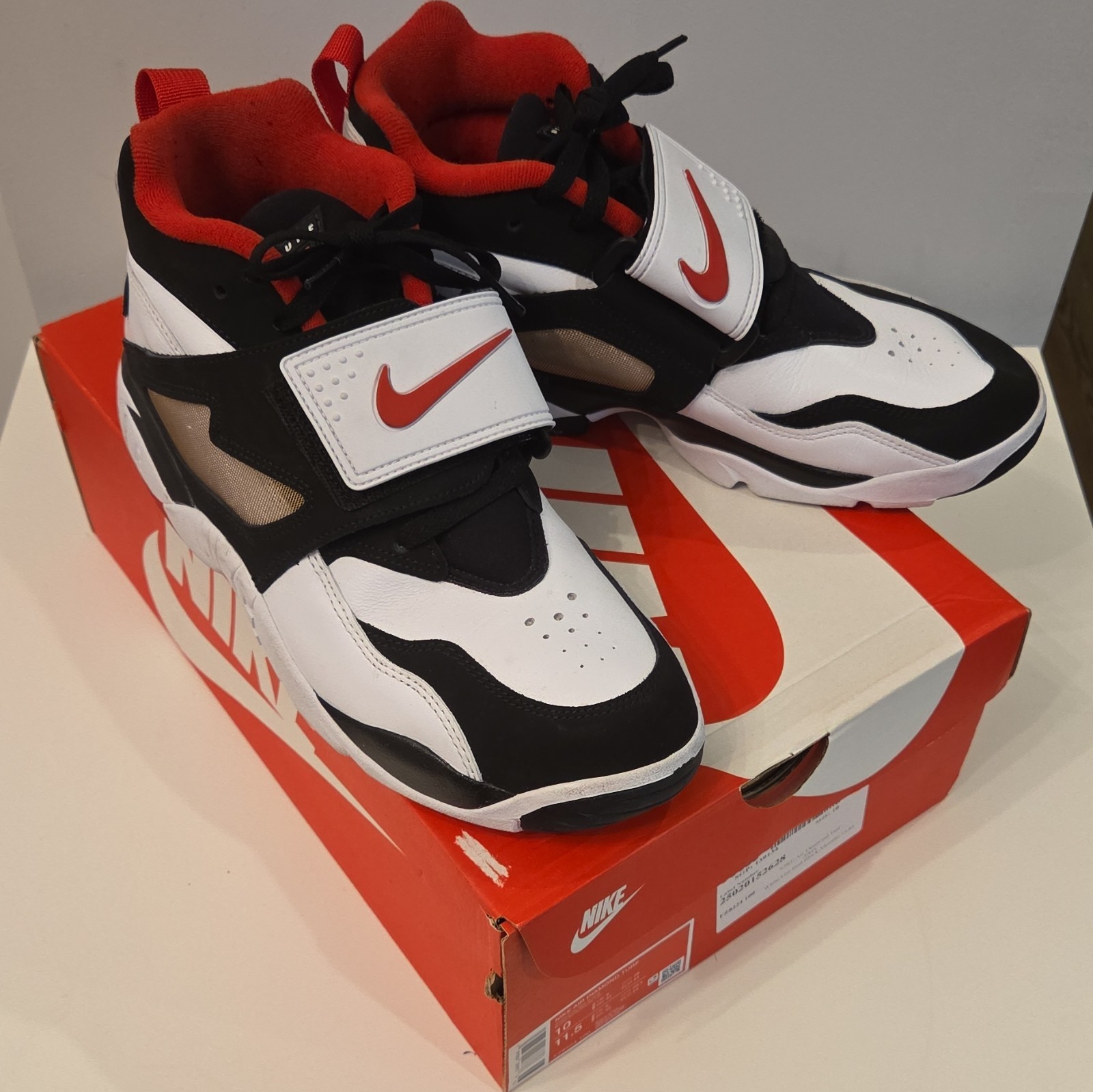 Nike Air Diamond Turf (2024) 49ers FZ8224-100 Size 10