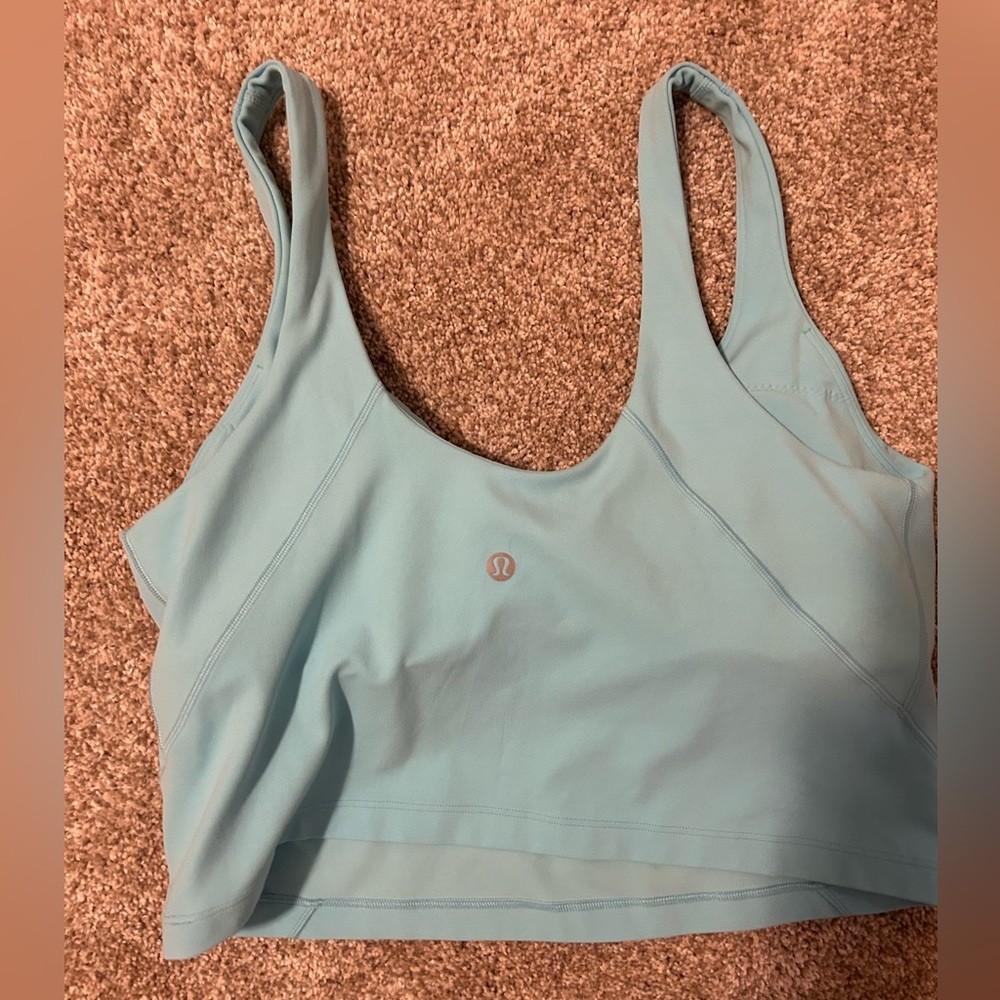 Lululemon teal Align tank top M/L