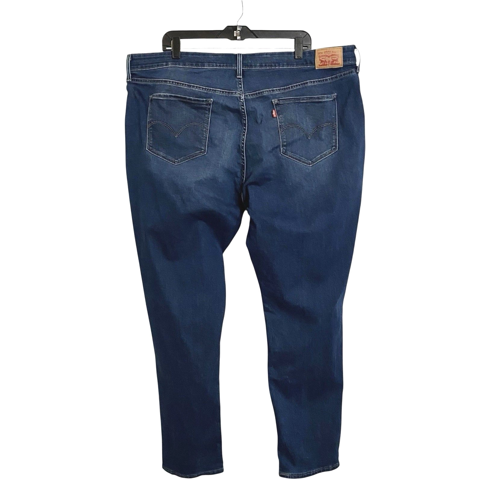 Levis 311 Shaping Skinny Denim Jeans Womens 26w Long Dark Slim Stretch High Rise