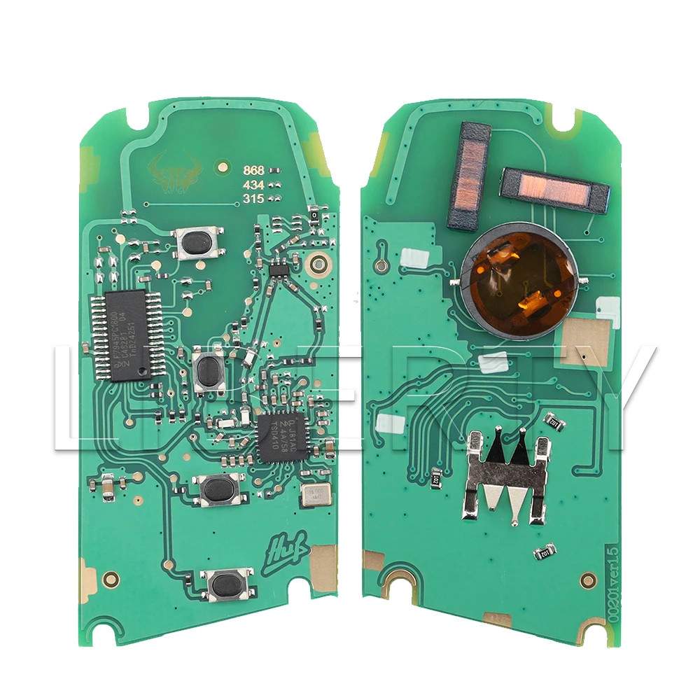 315Mhz/433Mhz/868MHz PCF7945P ID49 Chip Car Smart Key For BMW F 1 2 3 4 5 6 7