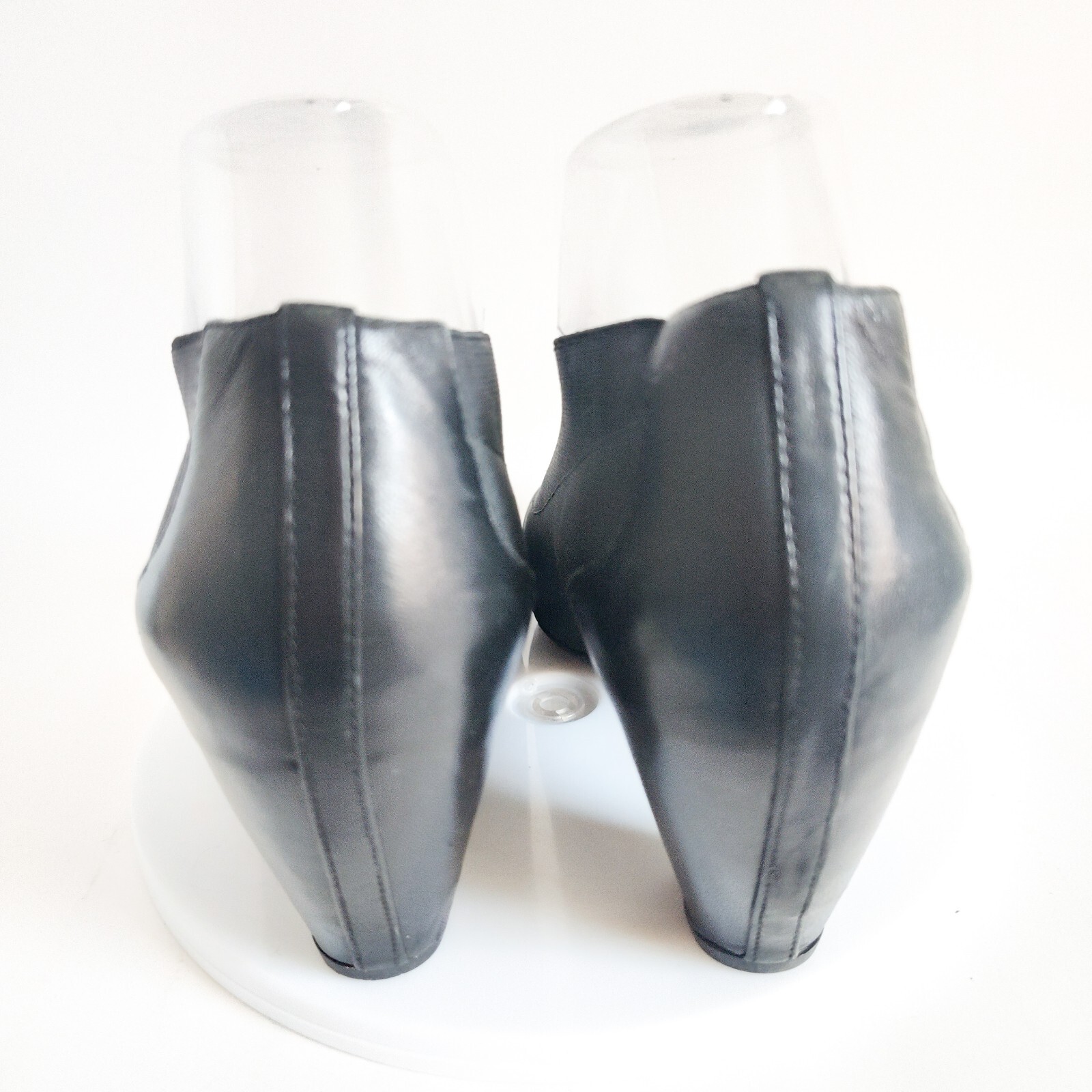 Eileen Fisher Microfiber Leather Sole Choked-up Low Heel Modern Pumps Size 7