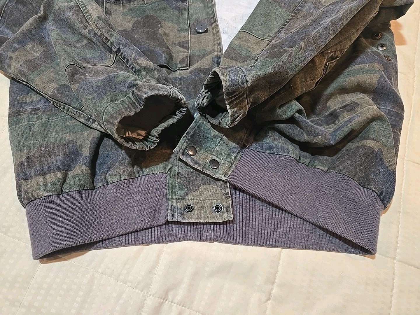 Vintage Mil-Tec Sturm Heavy Multi Camo Hoodie Jacket Size XL Military Germany?