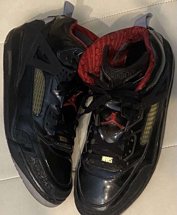 Nike Air Jordan Mens 13 Spizike Stealth Black Varsity Red 315371-001