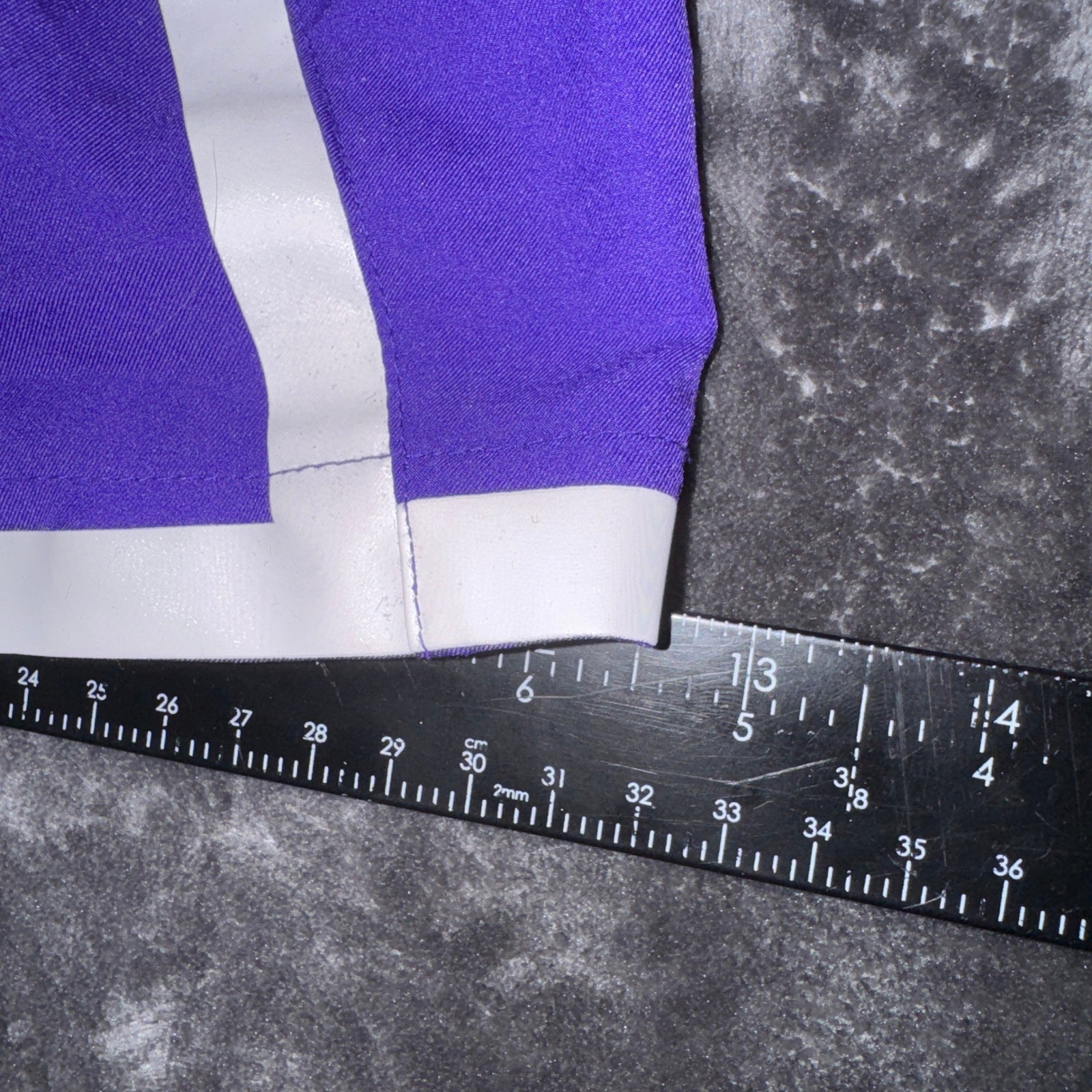 Nike Dri-FIT Basketball Shorts Purple White 436642-546 Mens Small 9in Inseam