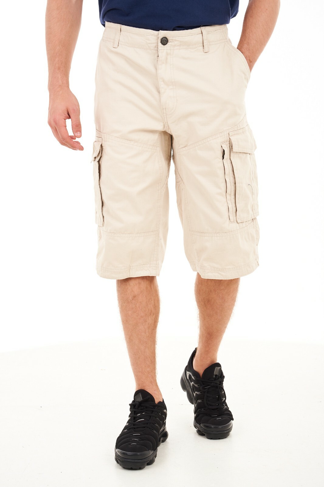 Mens Ex Debenhams Cargo Shorts 3/4 Combat Utility Chino Long Three Quarter Pants