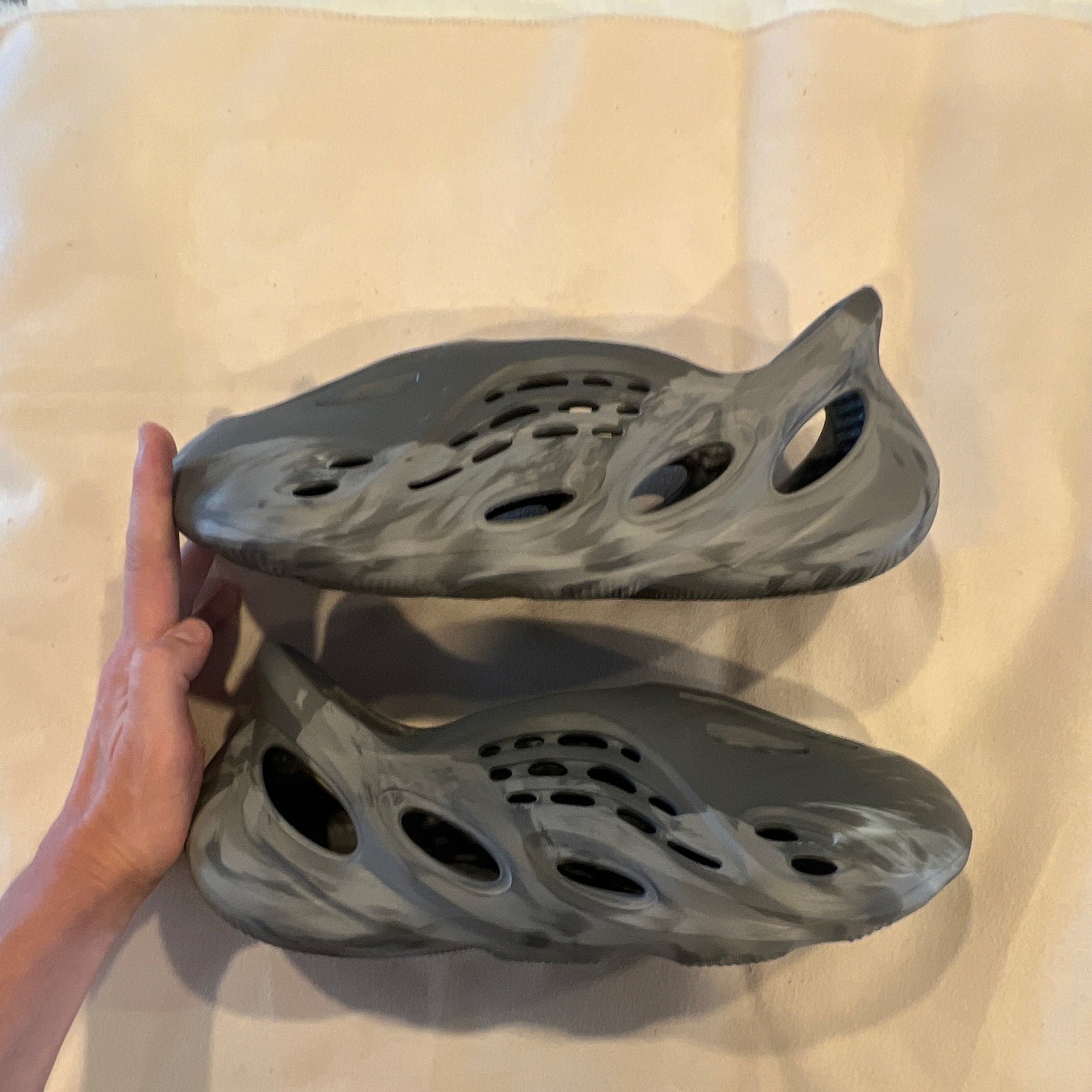 adidas Yeezy Foam Runner Gray Marbled Slip-On Men’s US 14 IE4931