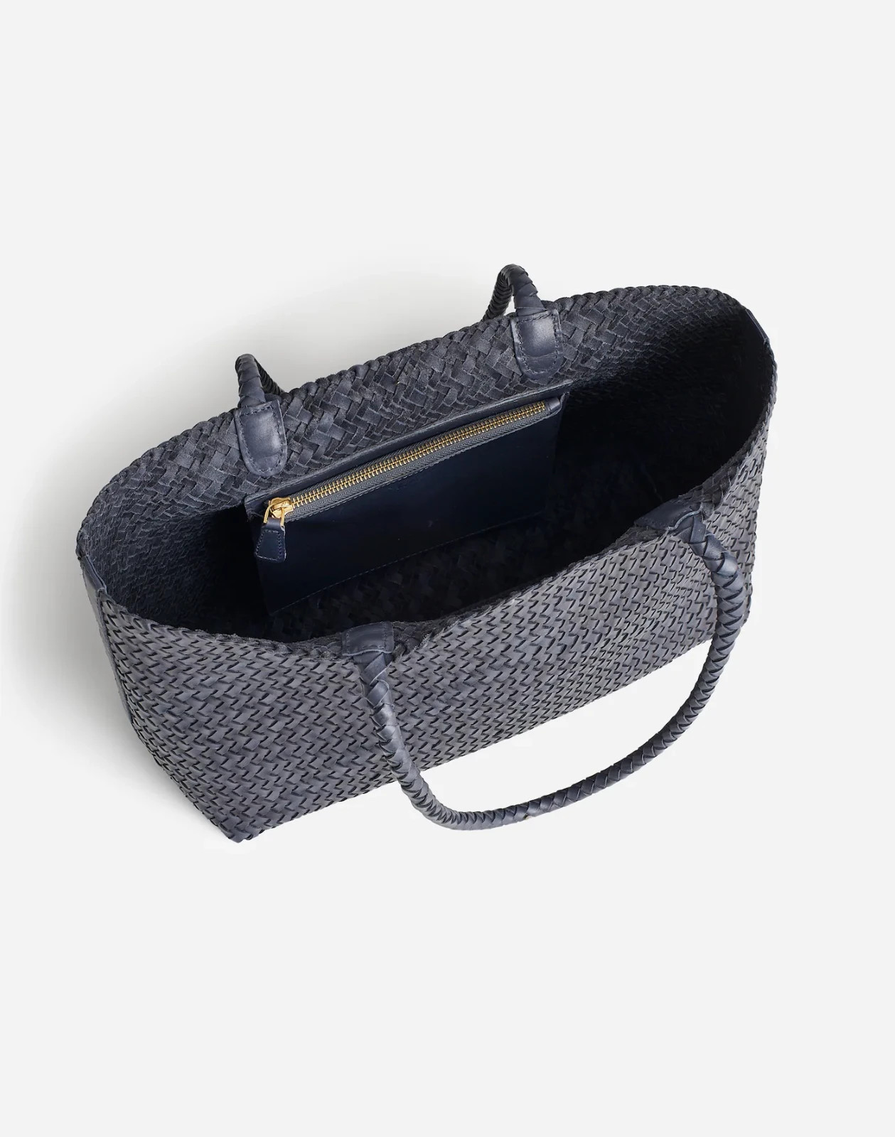 Madewell The Signature Woven Tote Leather Bag