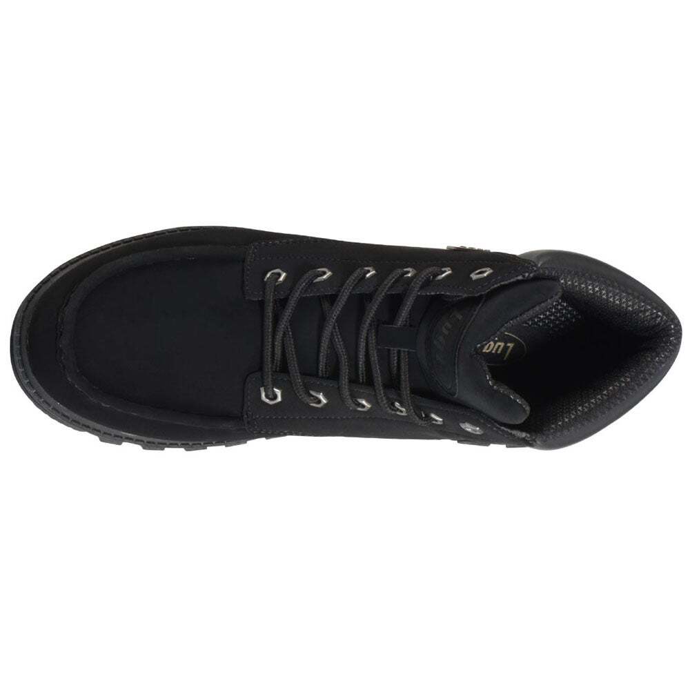Lugz Warsaw 6 Inch Slip Resistant Soft Toe Work Mens Black MWARSD-001
