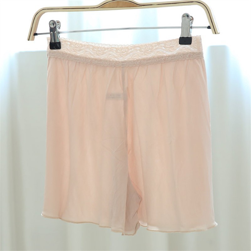 Womens Silk Safety Pants Boyshorts Mulberry Casual Daily Home Shorts Knickers