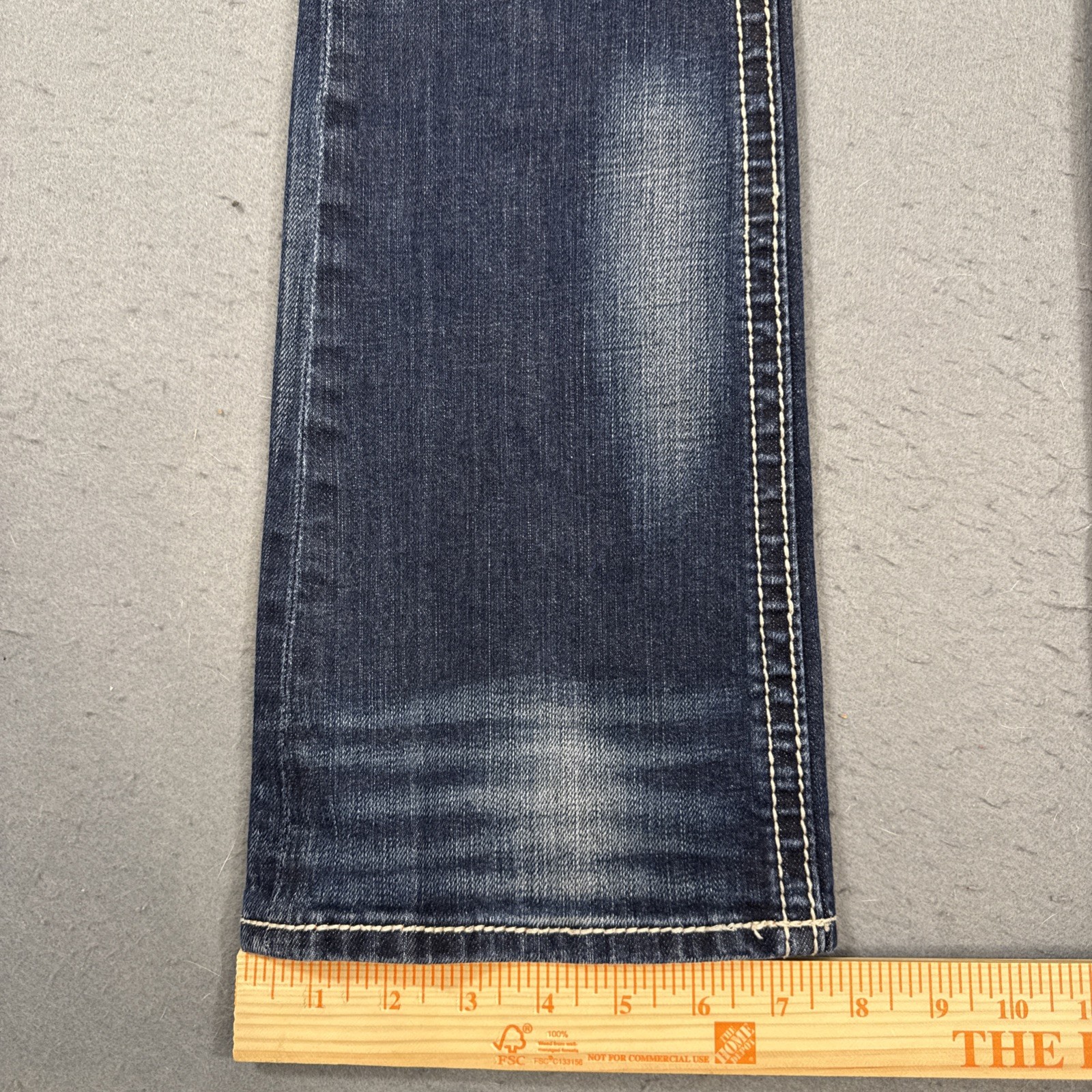 Rock Revival WOMENS 26 Brina Boot Jeans THICK STITCH WHISKERING
