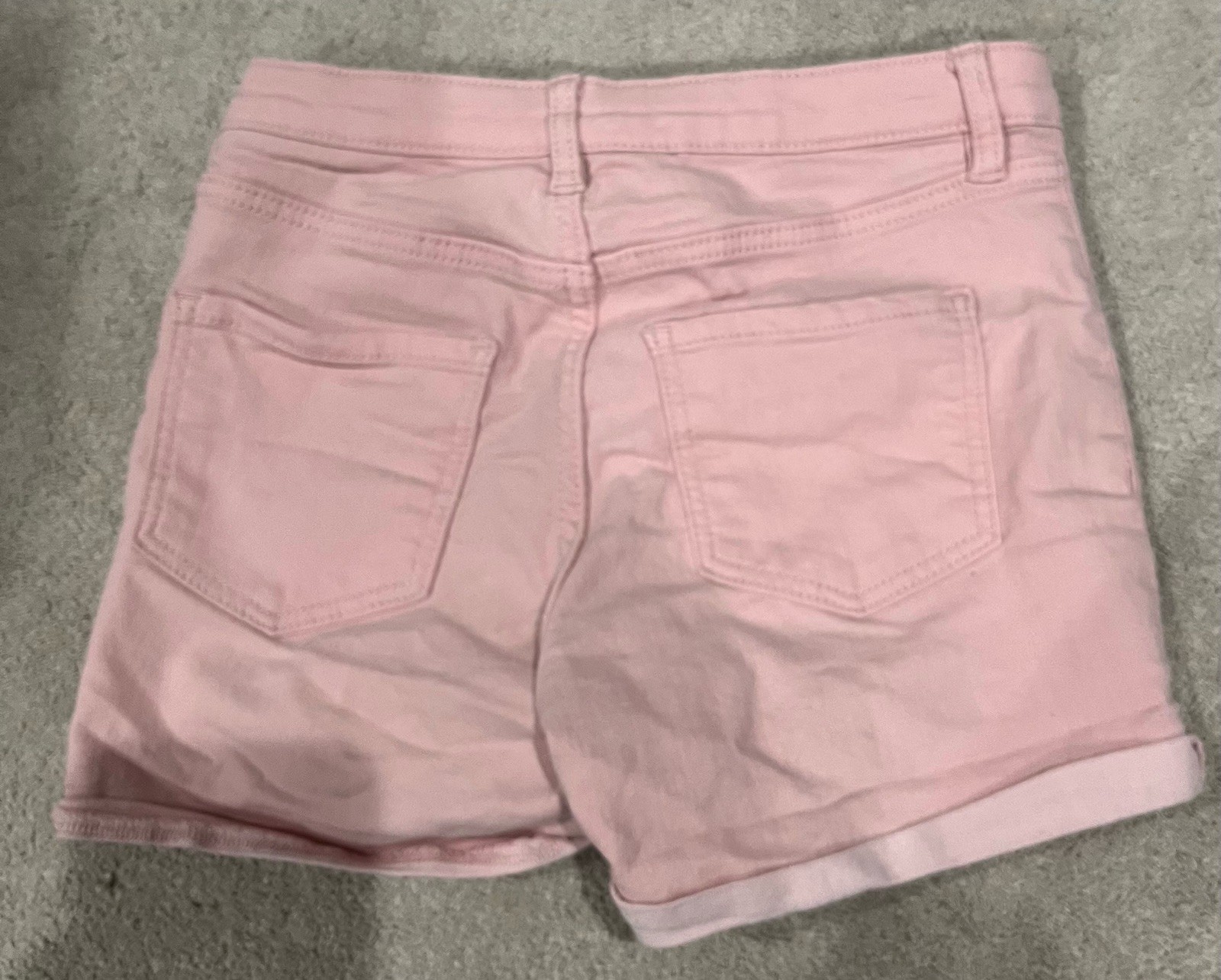Youth kids Jean cut off shorts 7-8 multiple colors lot of four