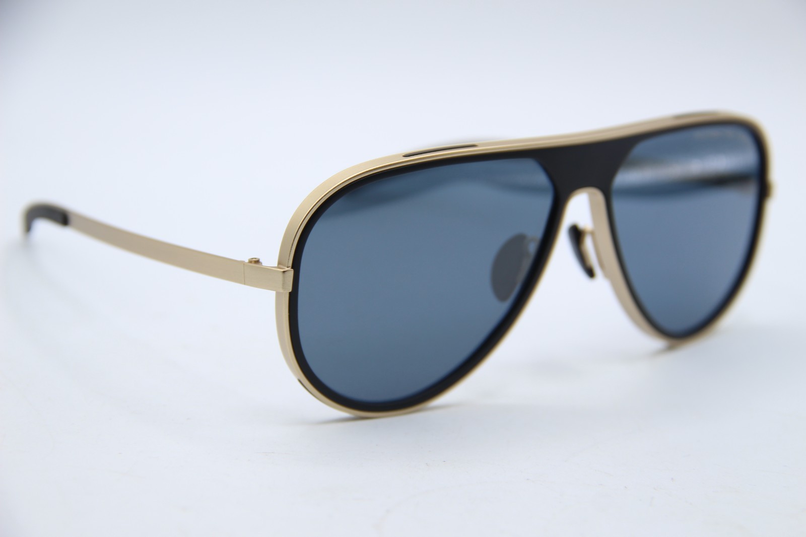 NEW PORSCHE DESIGN P’8684 B BLACK GOLD AUTHENTIC SUNGLASSES 62-13