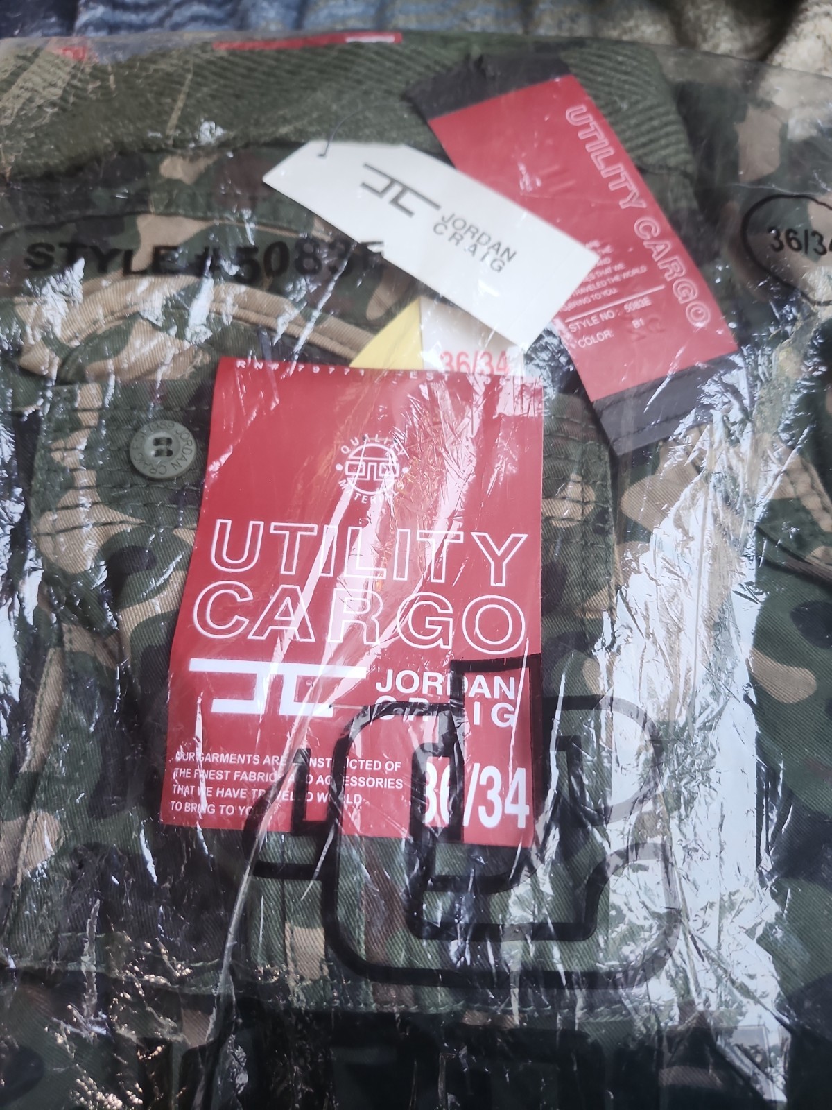Jordan craig utility cargo pants