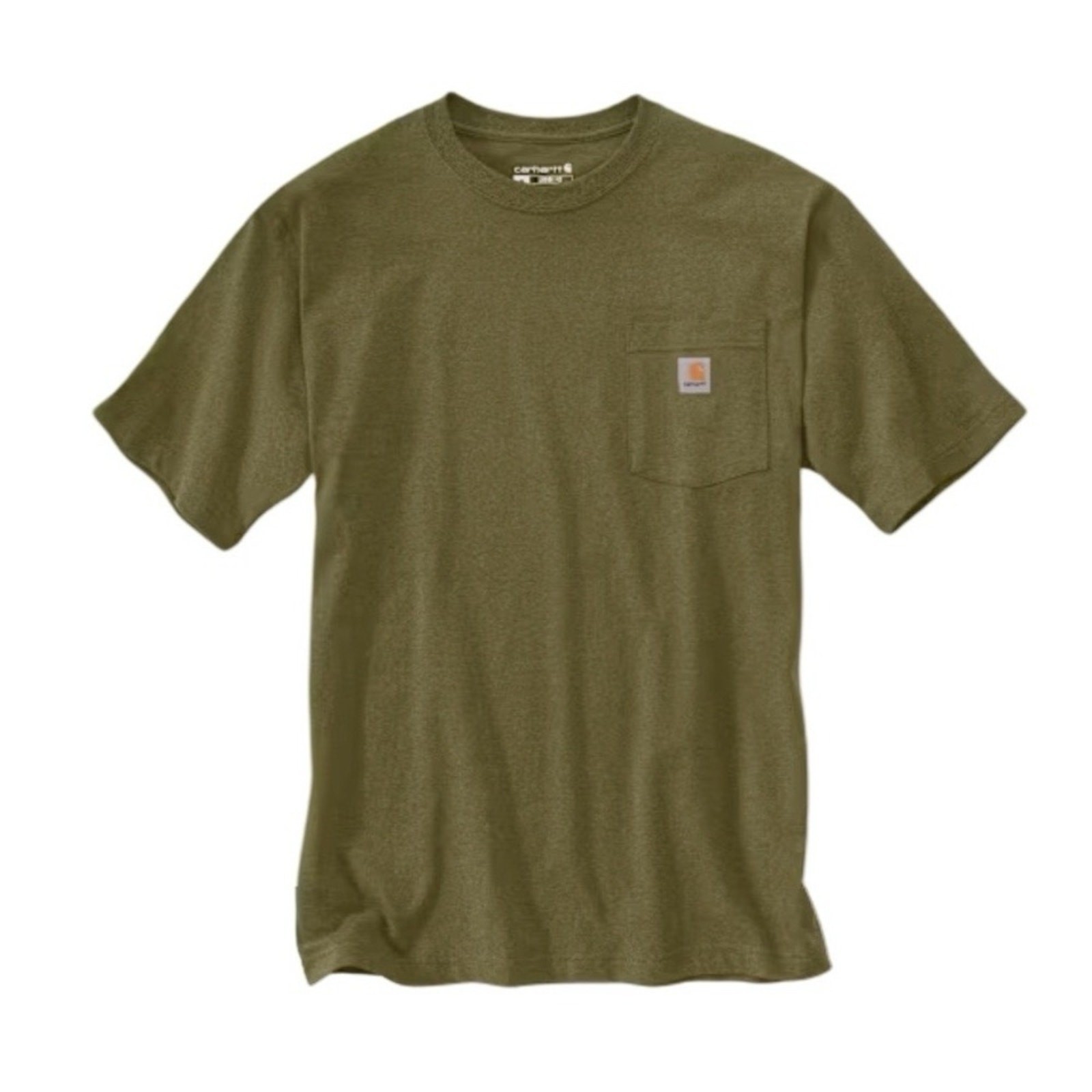 Carhartt K87 Loose Fit Heavyweight Pocket T-Shirt XL Tall Dark Bronzed Green