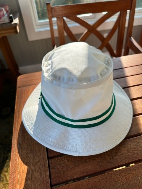 Masters Golf Augusta National Logo White Derby Hat Adult Size LG/XLG