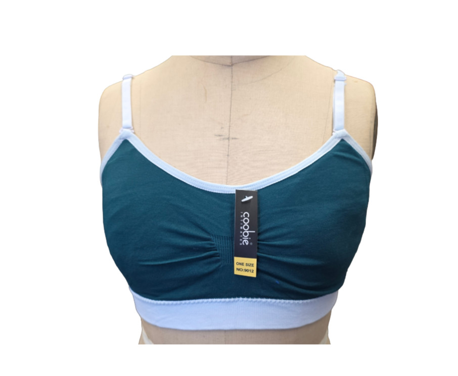 coobie seamless bras removable pads & straps multiple colors 9012