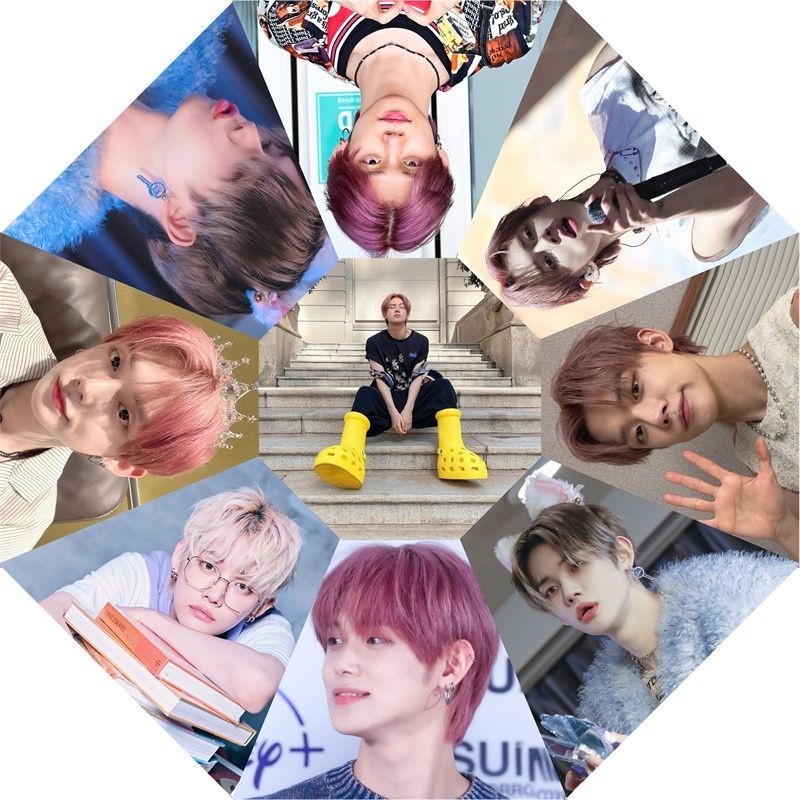 K-Pop Boy Band TXT Star Fan Gift: Fully Automatic Umbrella