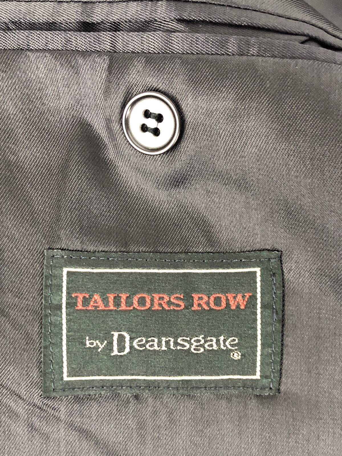 Tailors Row by Deansgate Men Jacket Blazer L 46 Black 100% Camel Hair Sport Coat