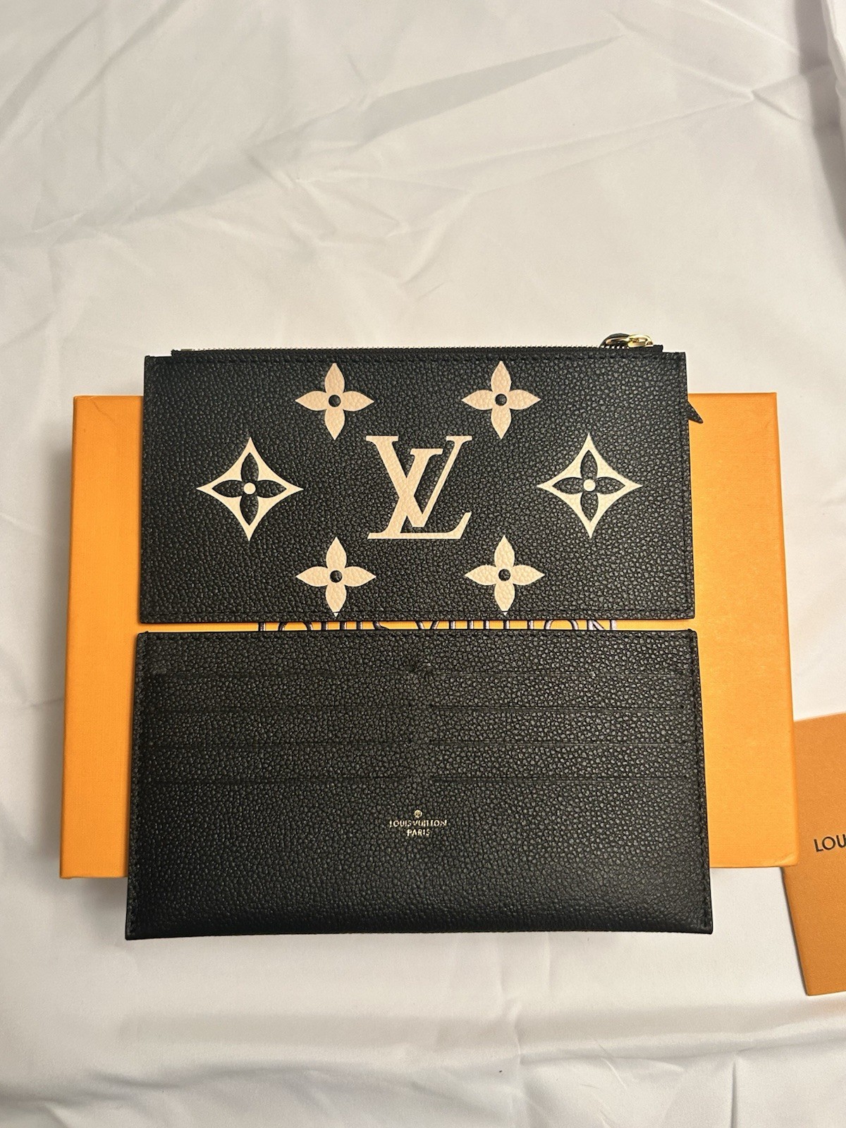 Louis Vuitton Pochette Félicie Monogram Empreinte Leather FULL SET