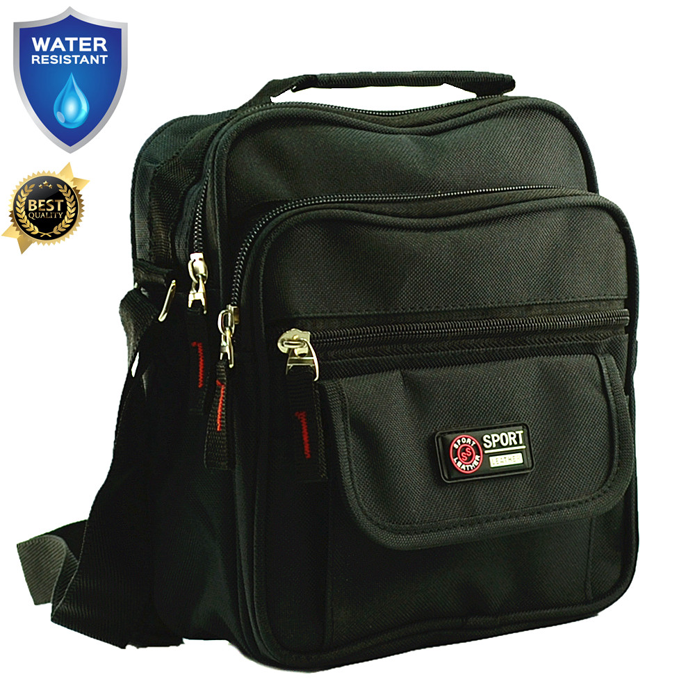 Mens Unisex Mini Waterproof Messenger Shoulder Satchel Business Briefcase Bag